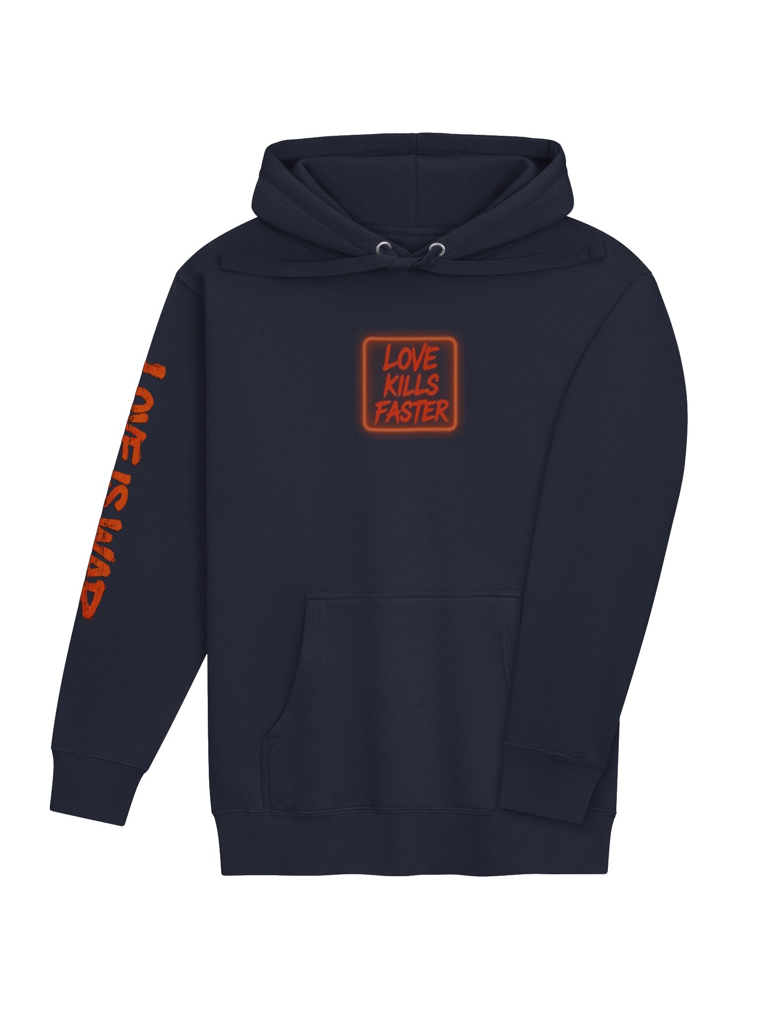 LKF // "LOVE IS WAR" – Heavyweight Graphic Hoodie product image (4)