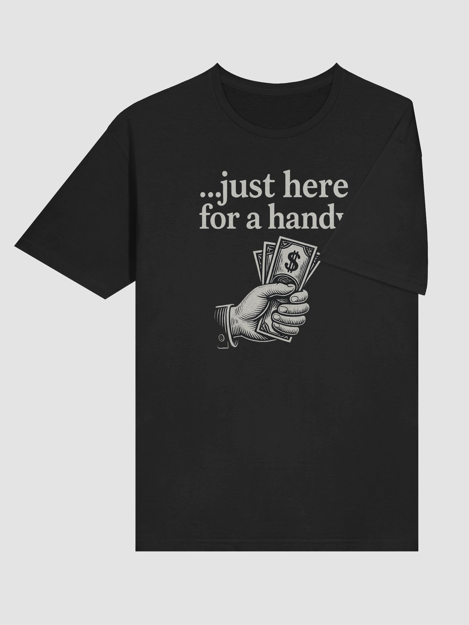 Just Here for a Handy Premium Mens T-Shirt product image (8)