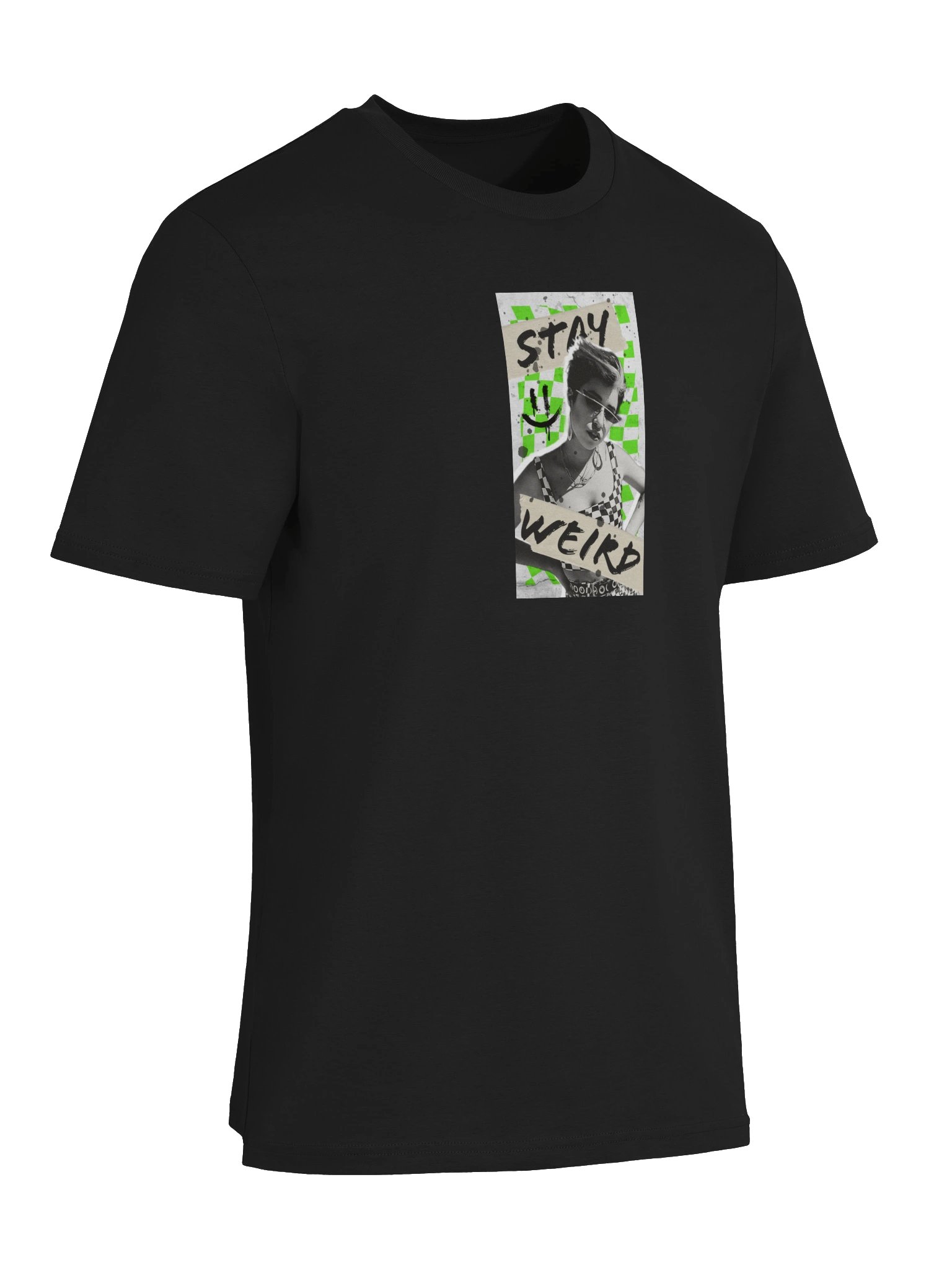 Stay Weird Punk Collage Tee product image (27)