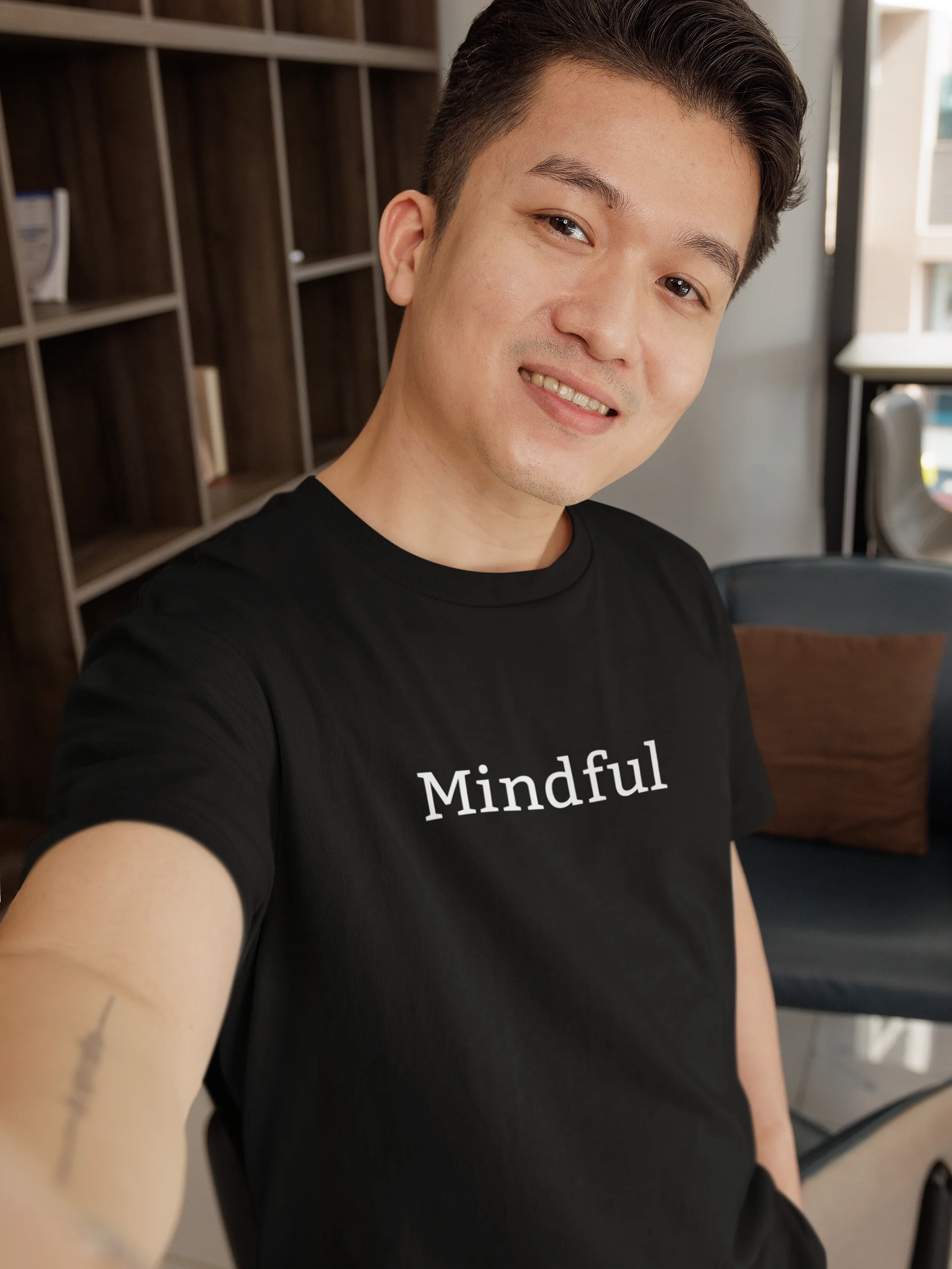 “Mindful” My Vibe Cotton T-Shirt #2 product image (1)