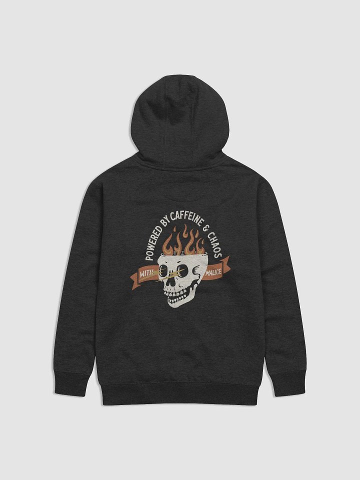 caffeine & chaos hoodie product image (1)