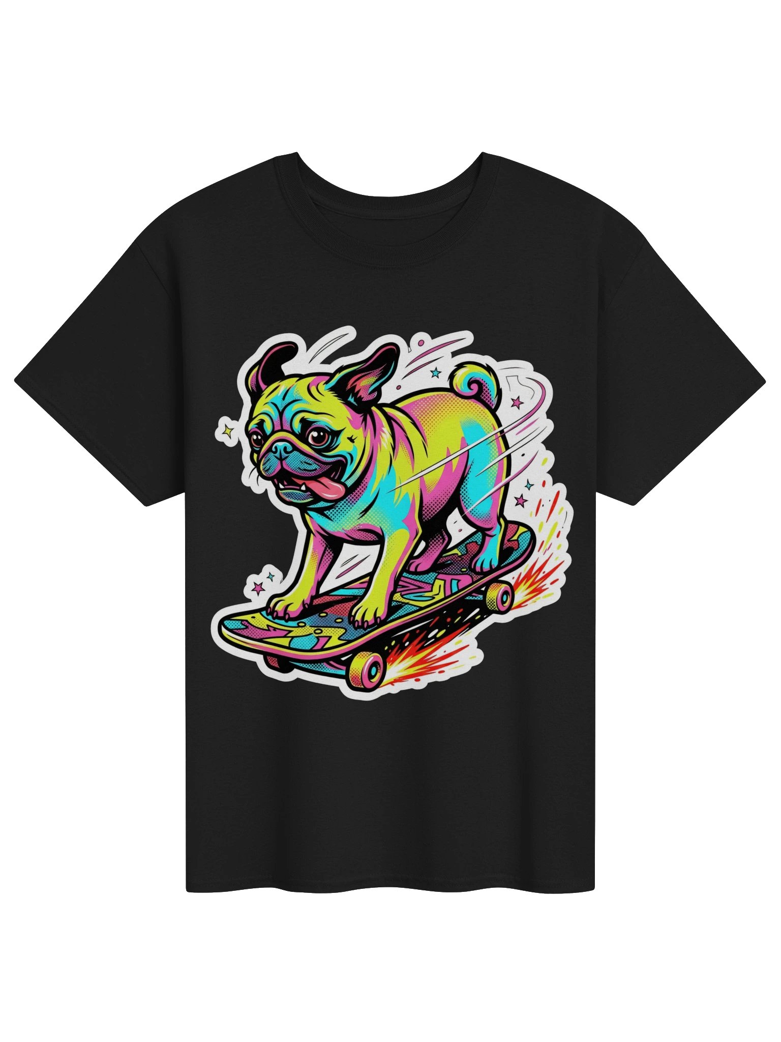 Kickflip Pug Tee product image (1)