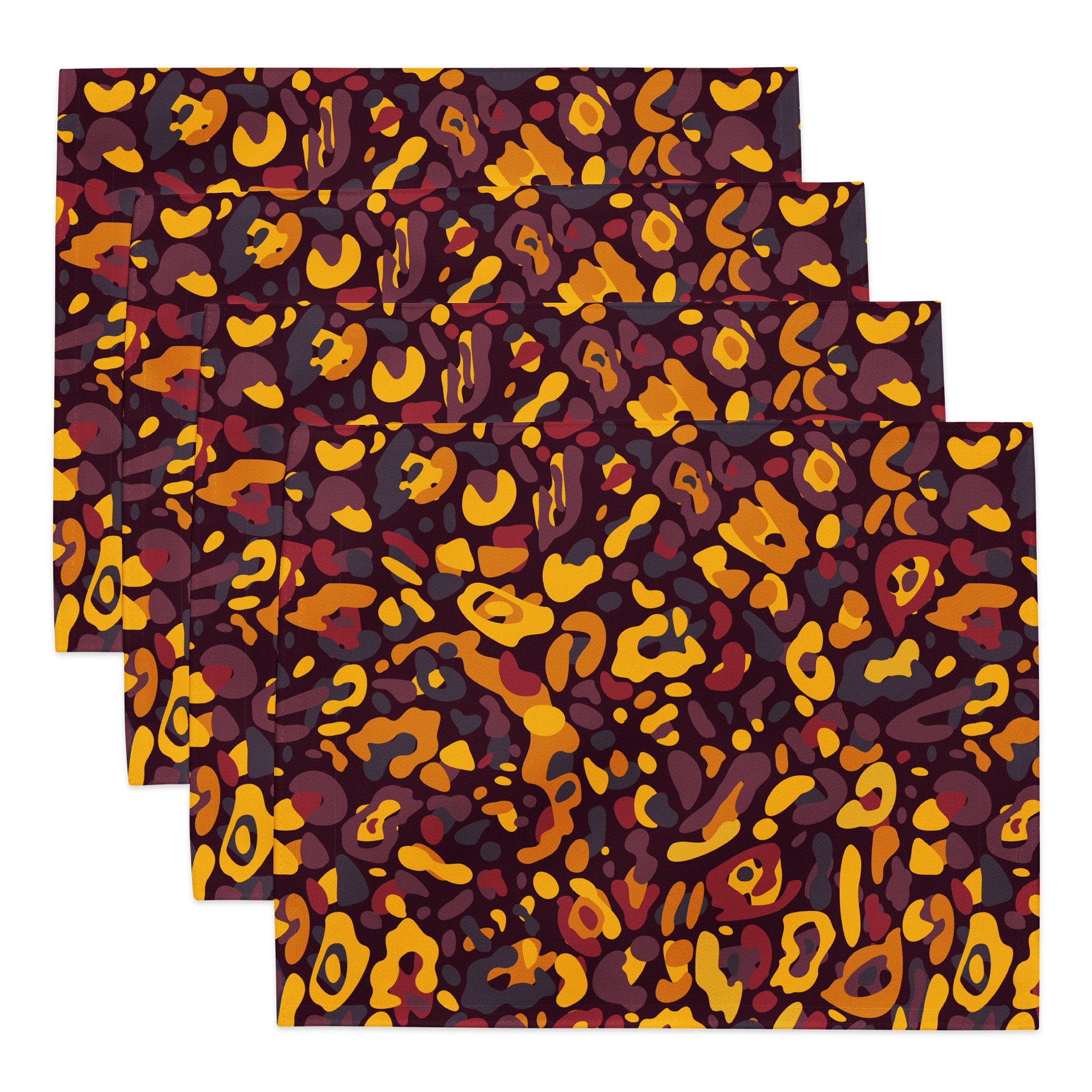 Dining Essentials Placemat Set with Bold Leopard Print product image (1)