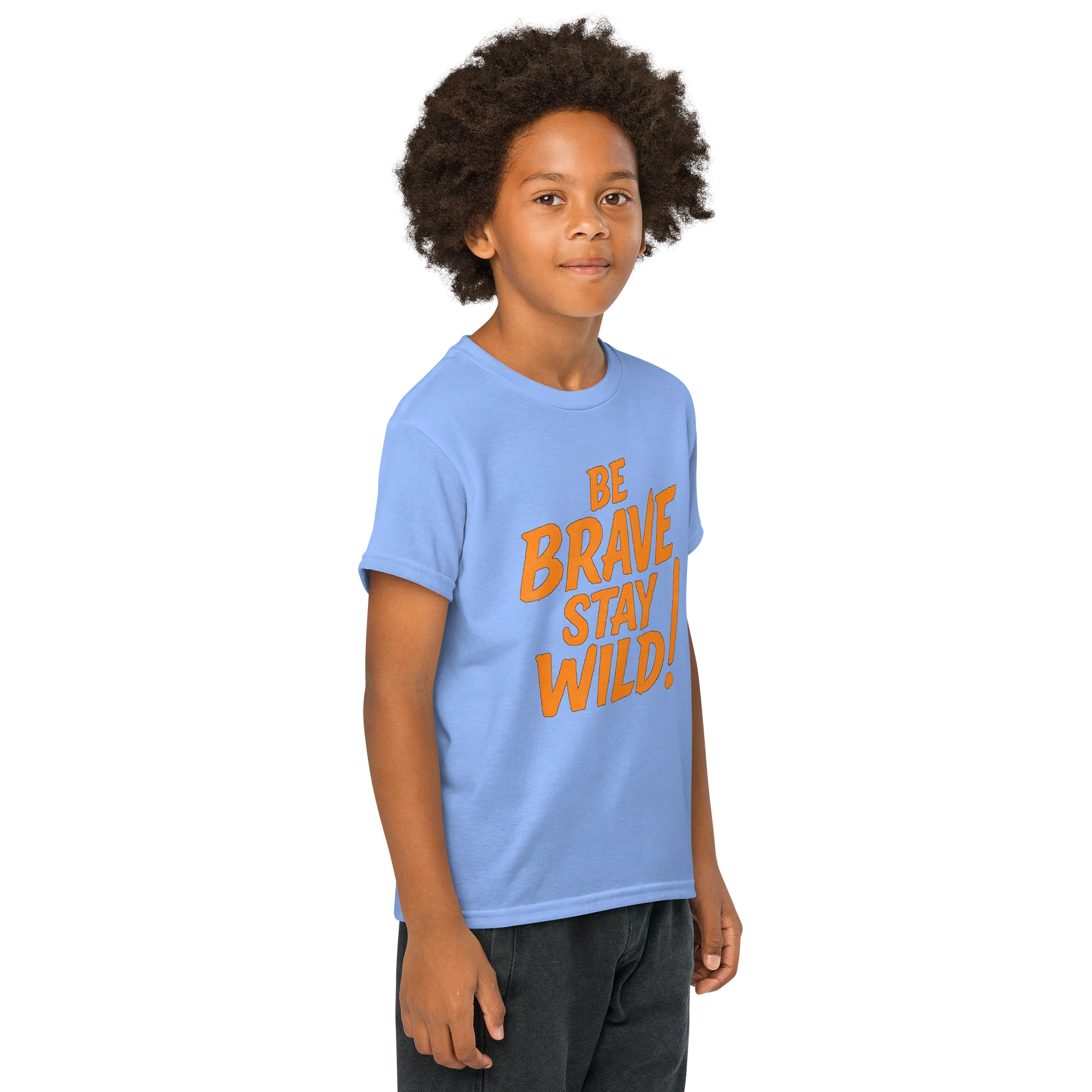 Be Brave Stay Wild! Youth Sports T-Shirt product image (4)