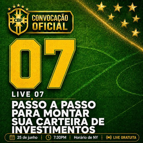 Você já sabe que quer investir mas não sabe como começar? 

Hoje eu vou te ensinar o passo a passo para montar a sua carteira...
