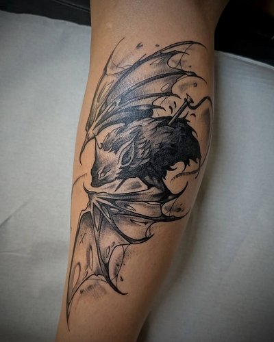 vAmPiRe bAt

#bat #battattoo