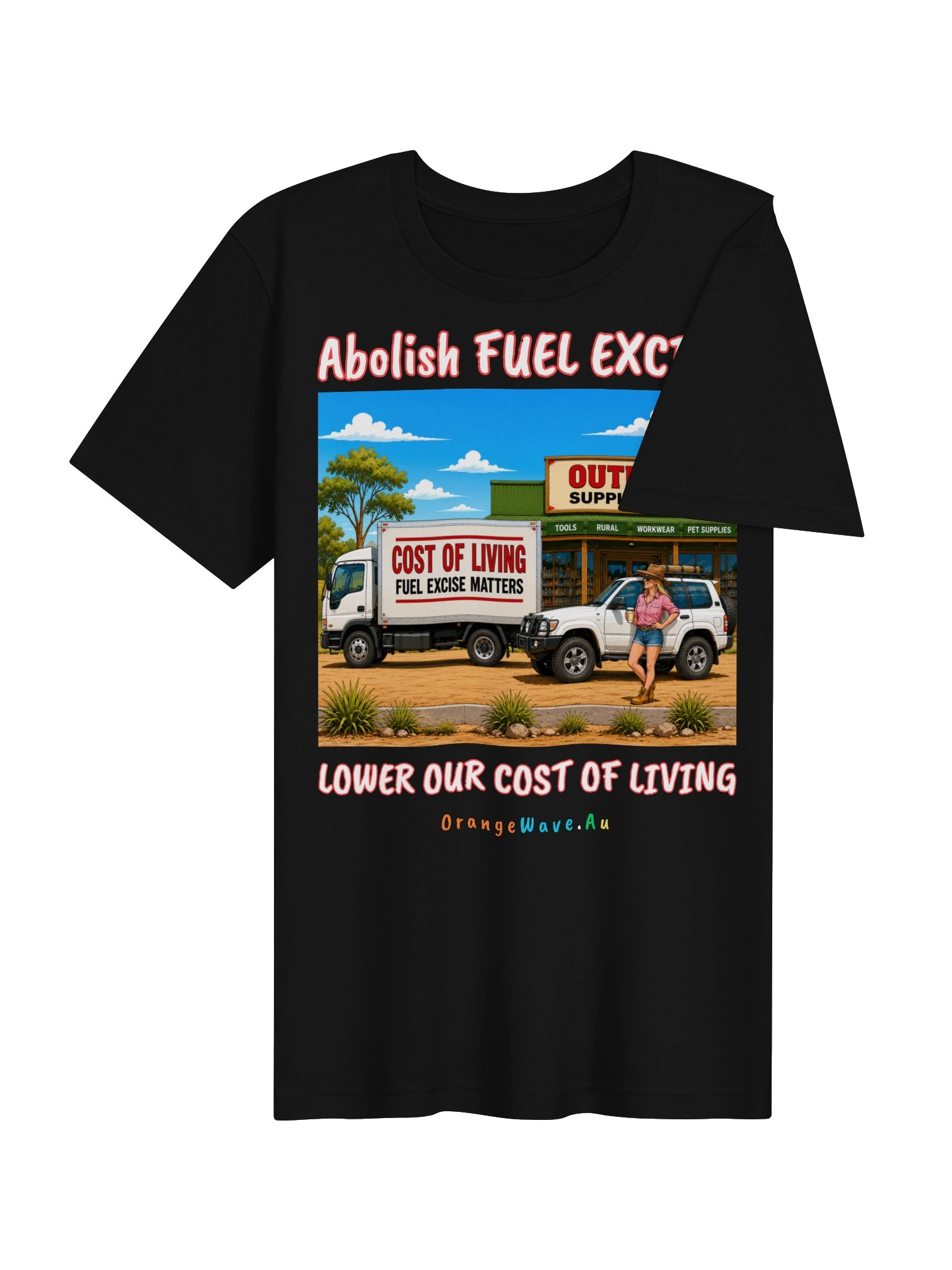 Abolish Fuel Excise Protest Tee product image (20)