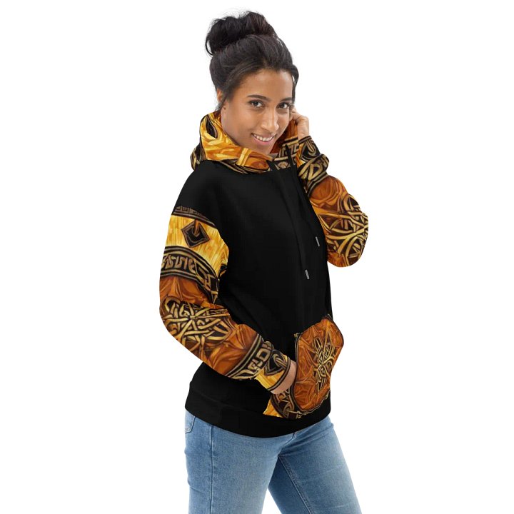 Black & Gold Symbology Hoodie product image (2)