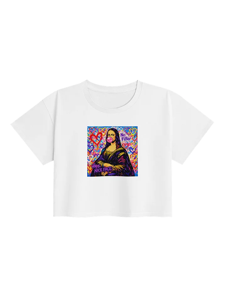 The Expressionist Crop Tee - Mona Pop product image (1)