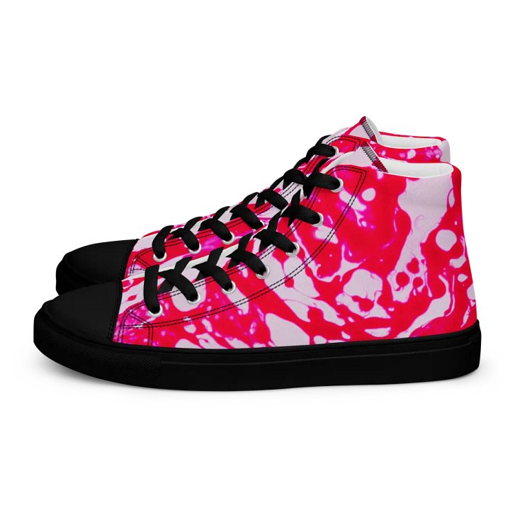 Men's High Tops: 'Drippy' product image (1)