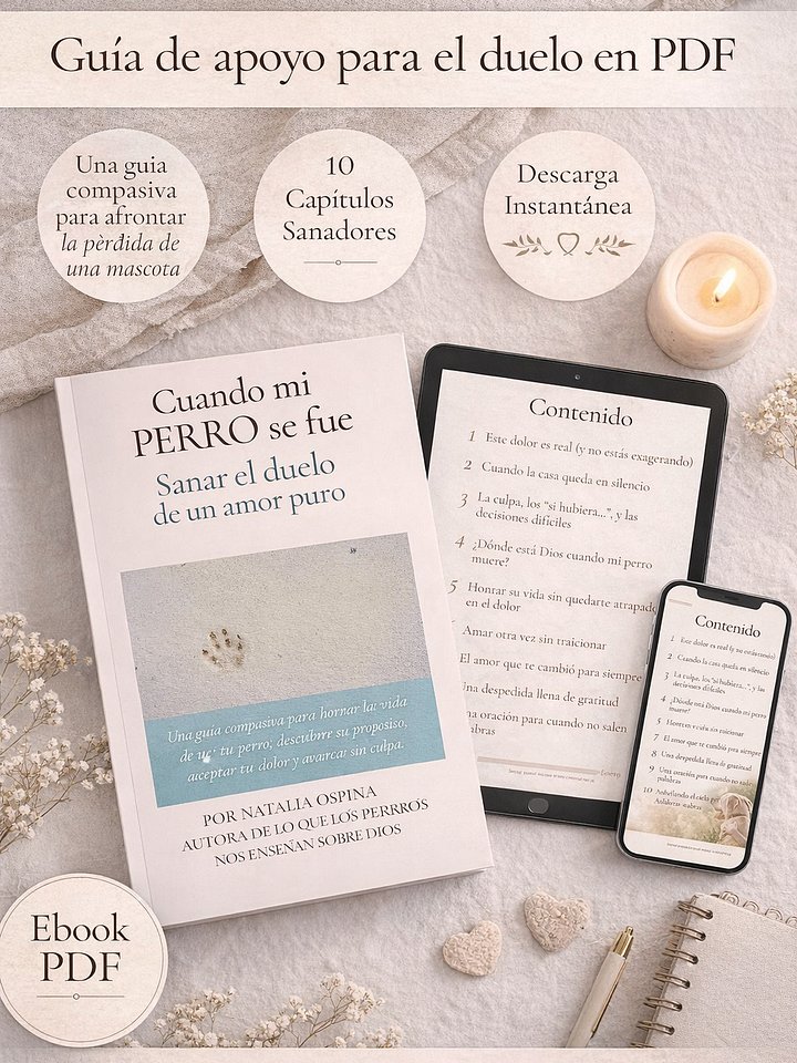 Sana el Duelo de tu mascota: un Amor Puro – Guia de sanidad product image (1)