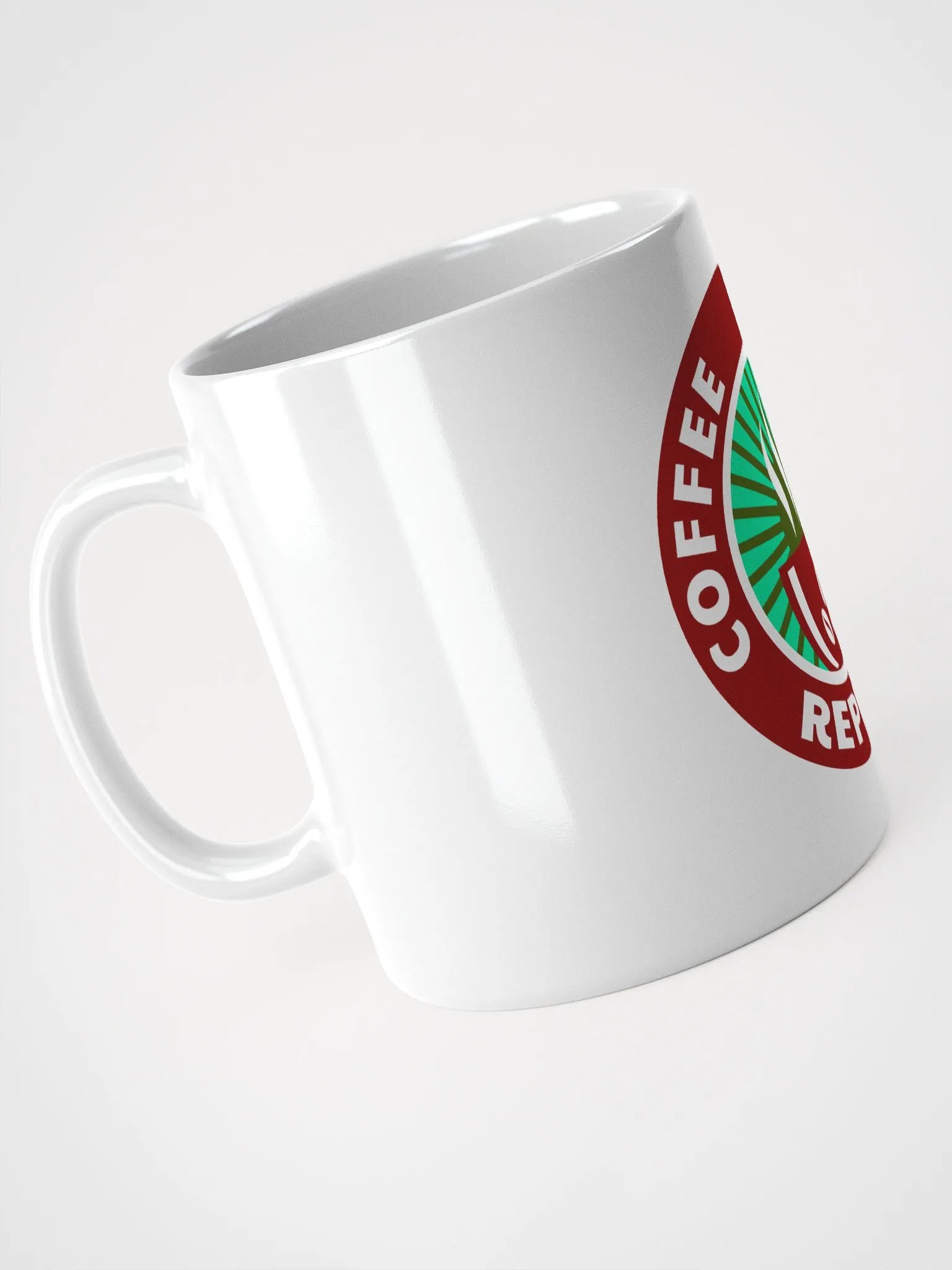 Coffee, Adjust, Repeat - White Glossy Mug product image (8)