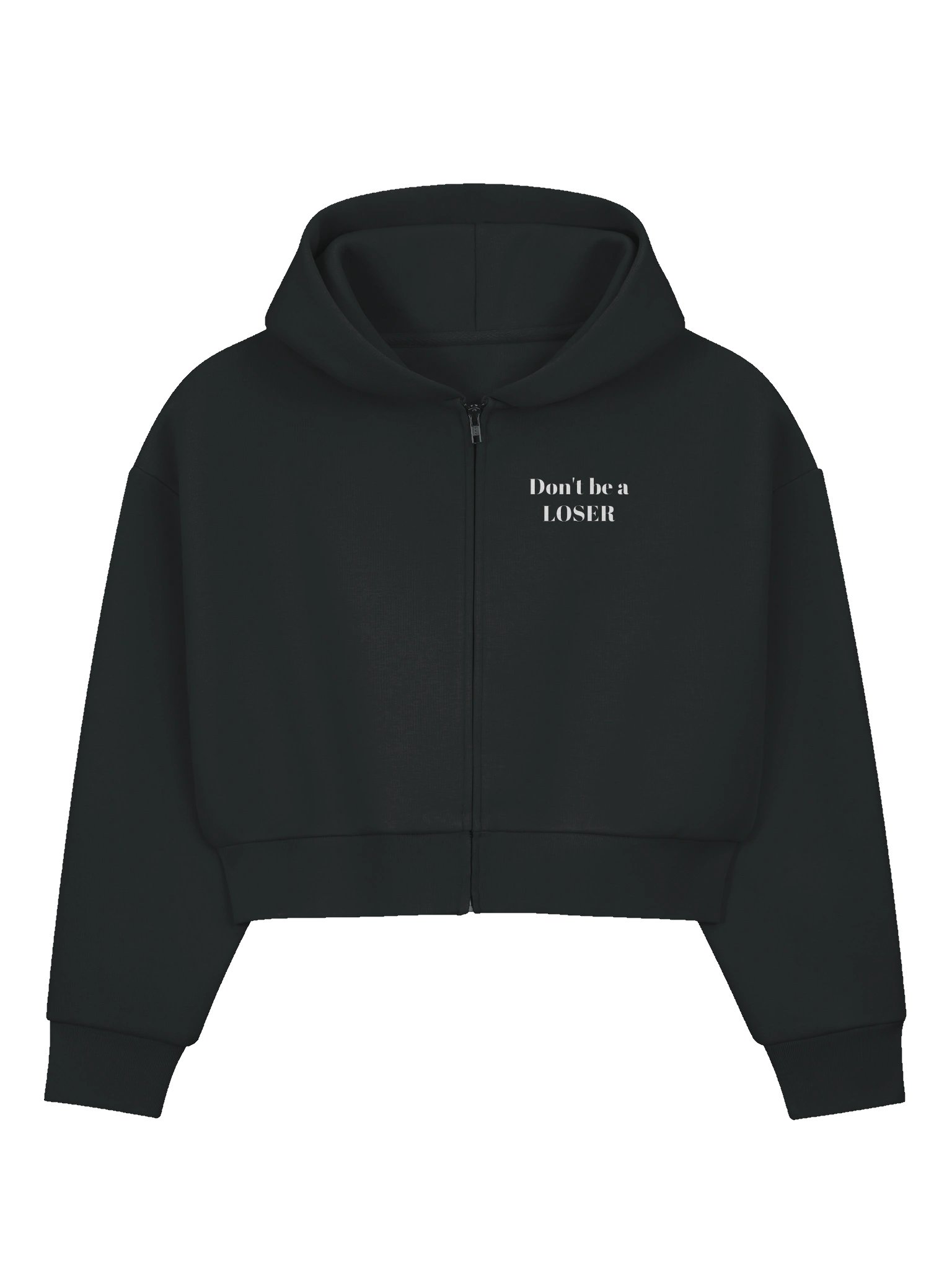 Don't be a LOSER heavy zipped hoodie womens product image (1)