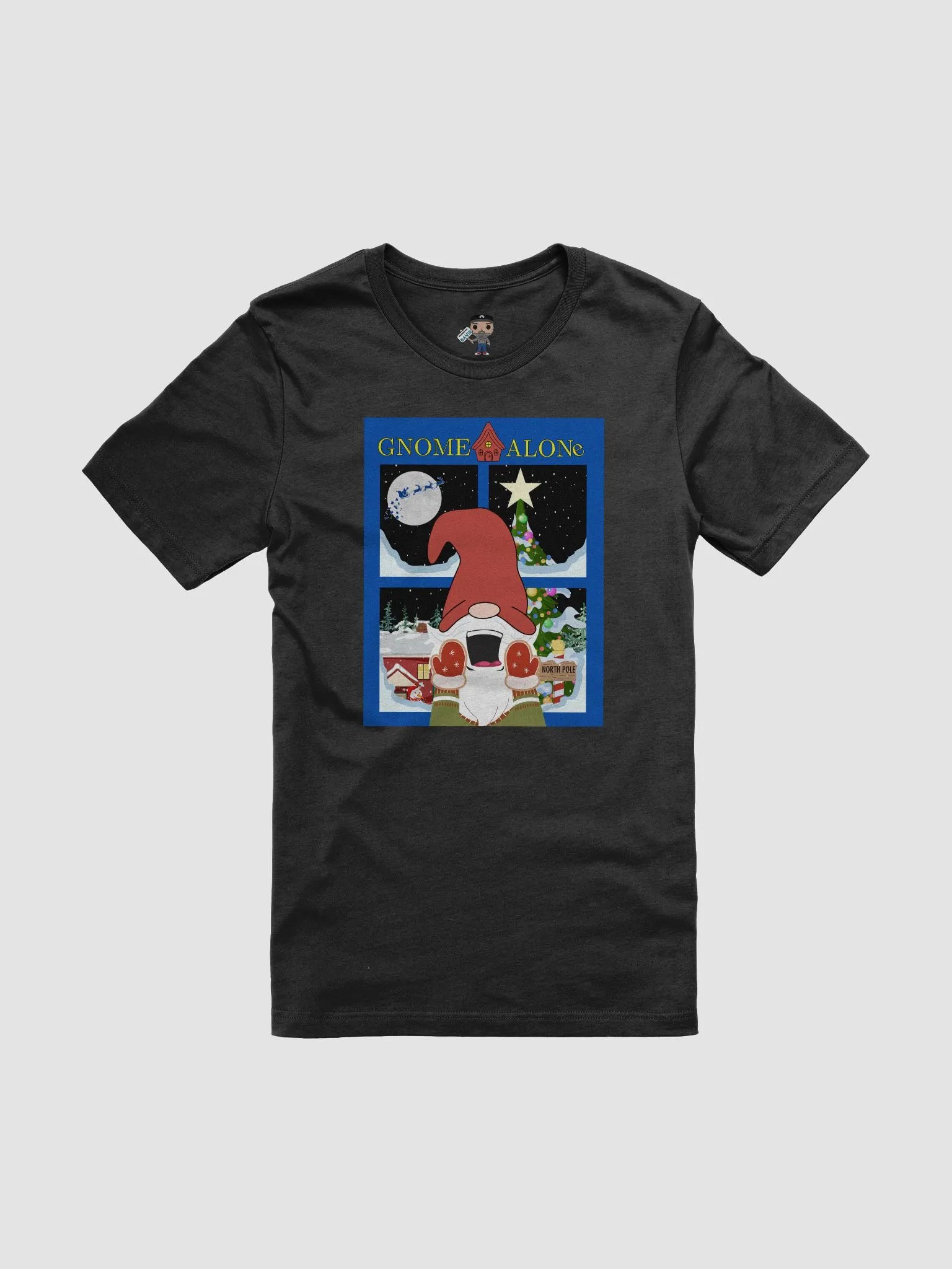 GNOME ALONE - TEE product image (1)