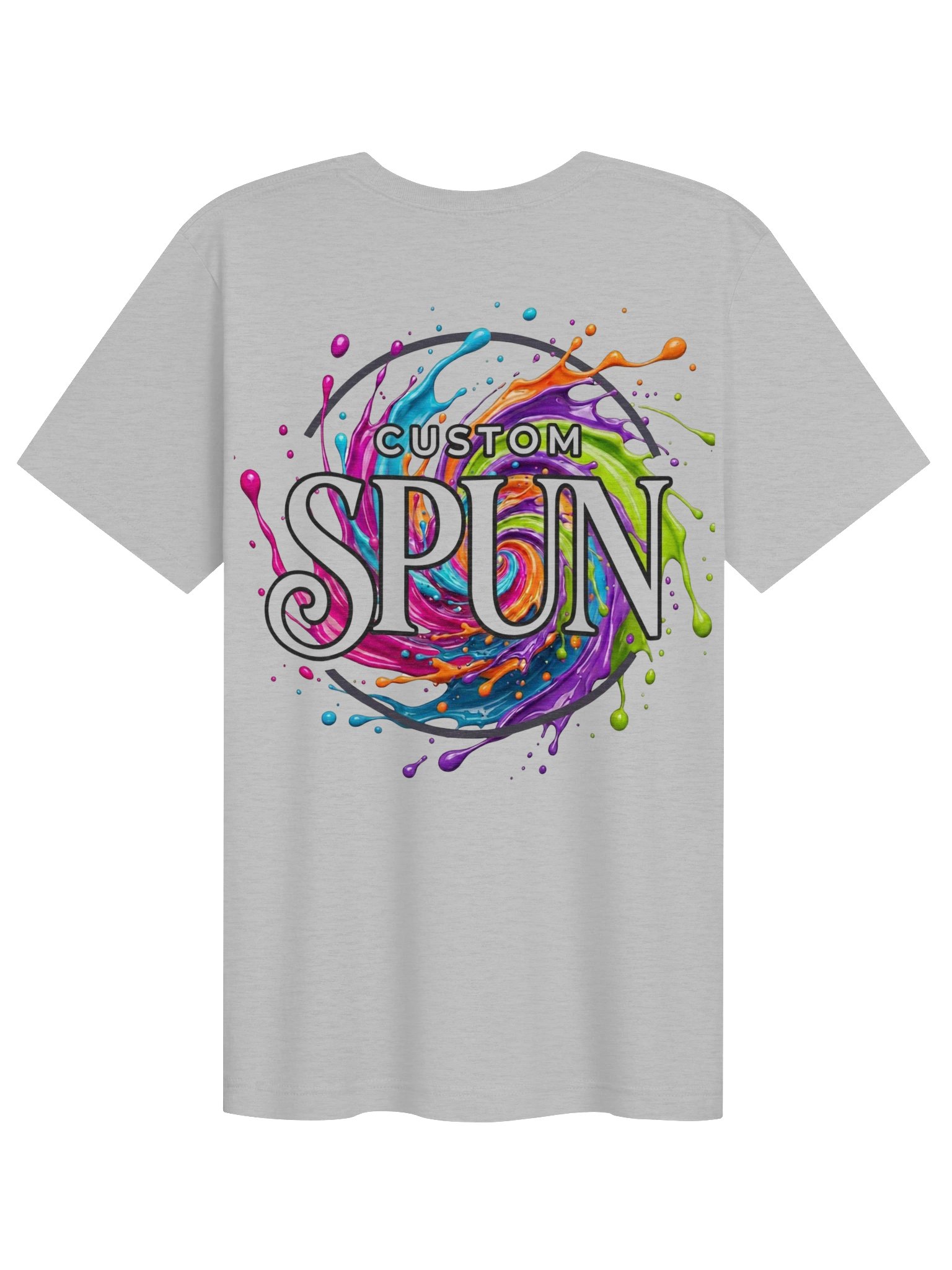 Custom Spun tee product image (4)