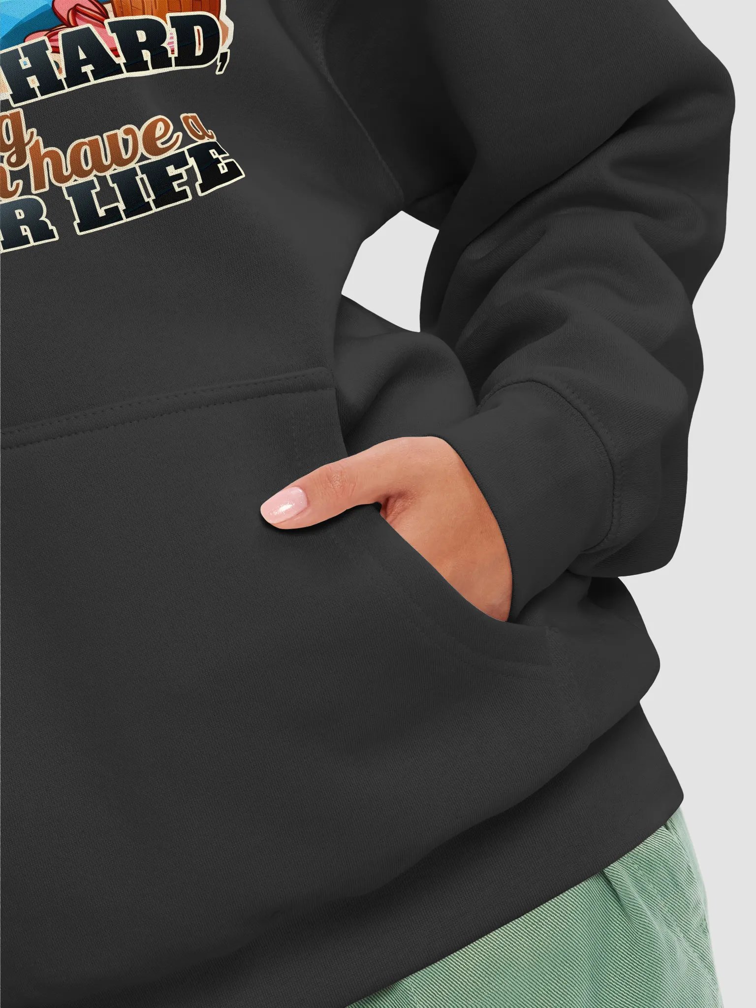 Work Hard – Dachshund Hoodie product image (8)