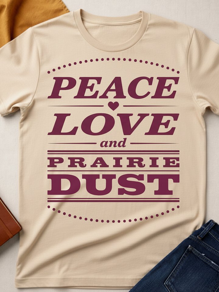 Peace, Love, and Prairie Dust product image (1)