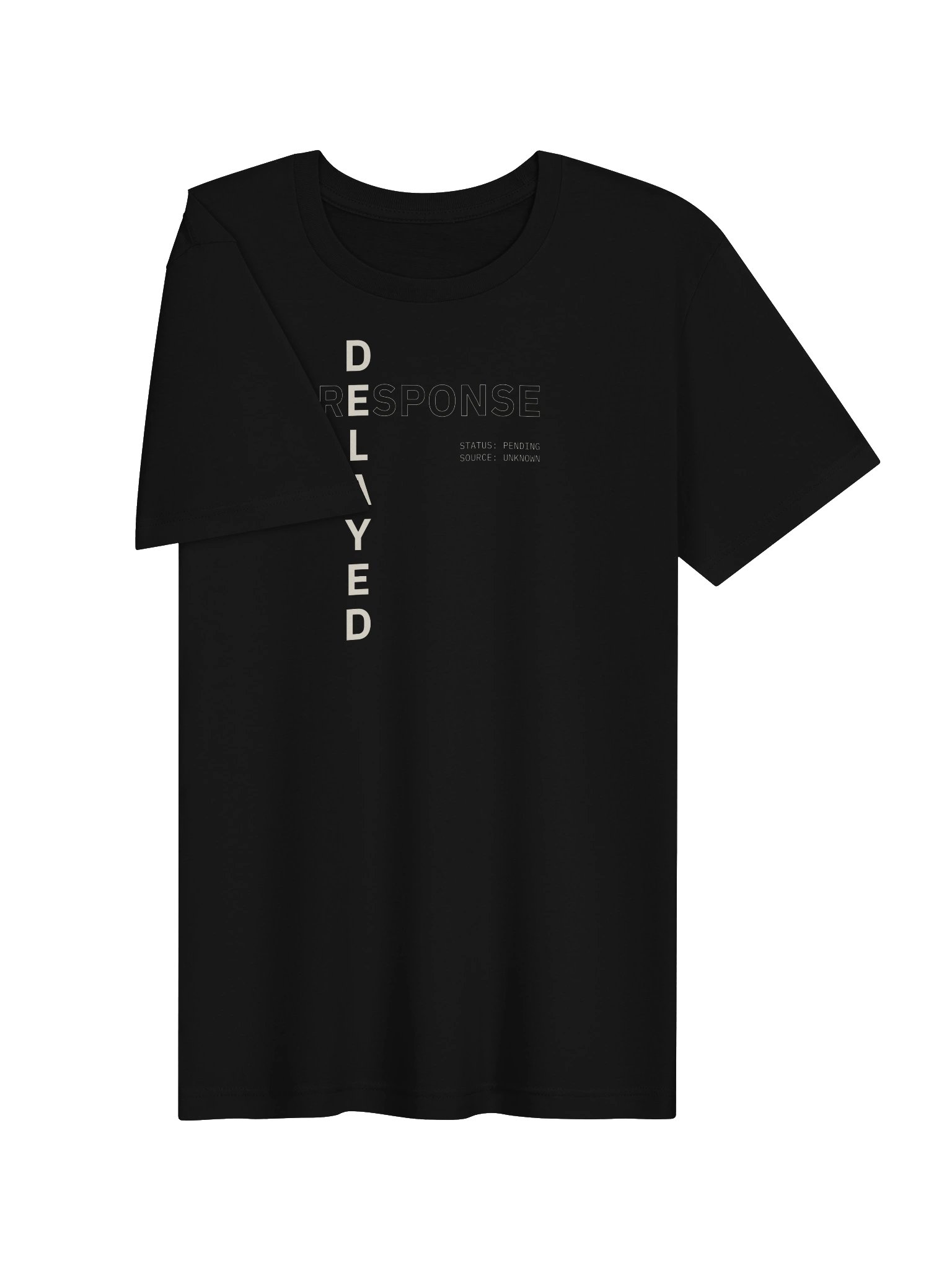Delayed Response Minimalist T-shirt product image (16)