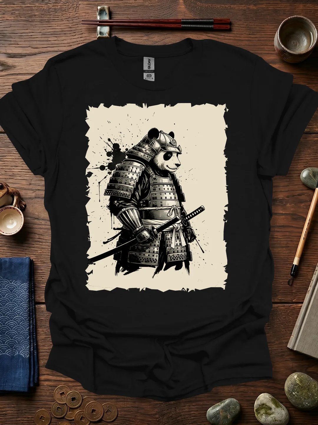 Samurai Panda T-Shirt product image (11)