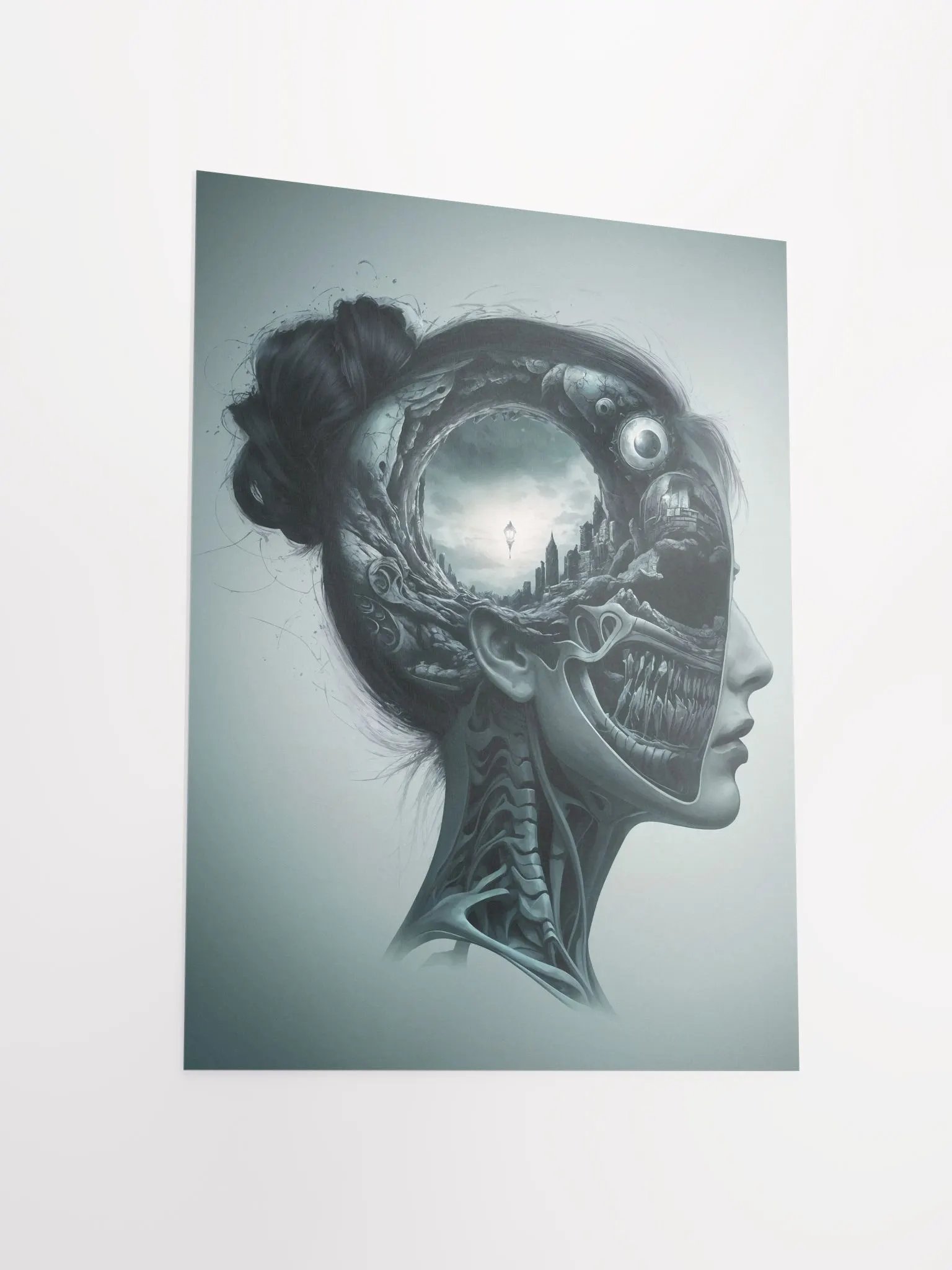 Surreal Profile Landscape Poster product image (5)