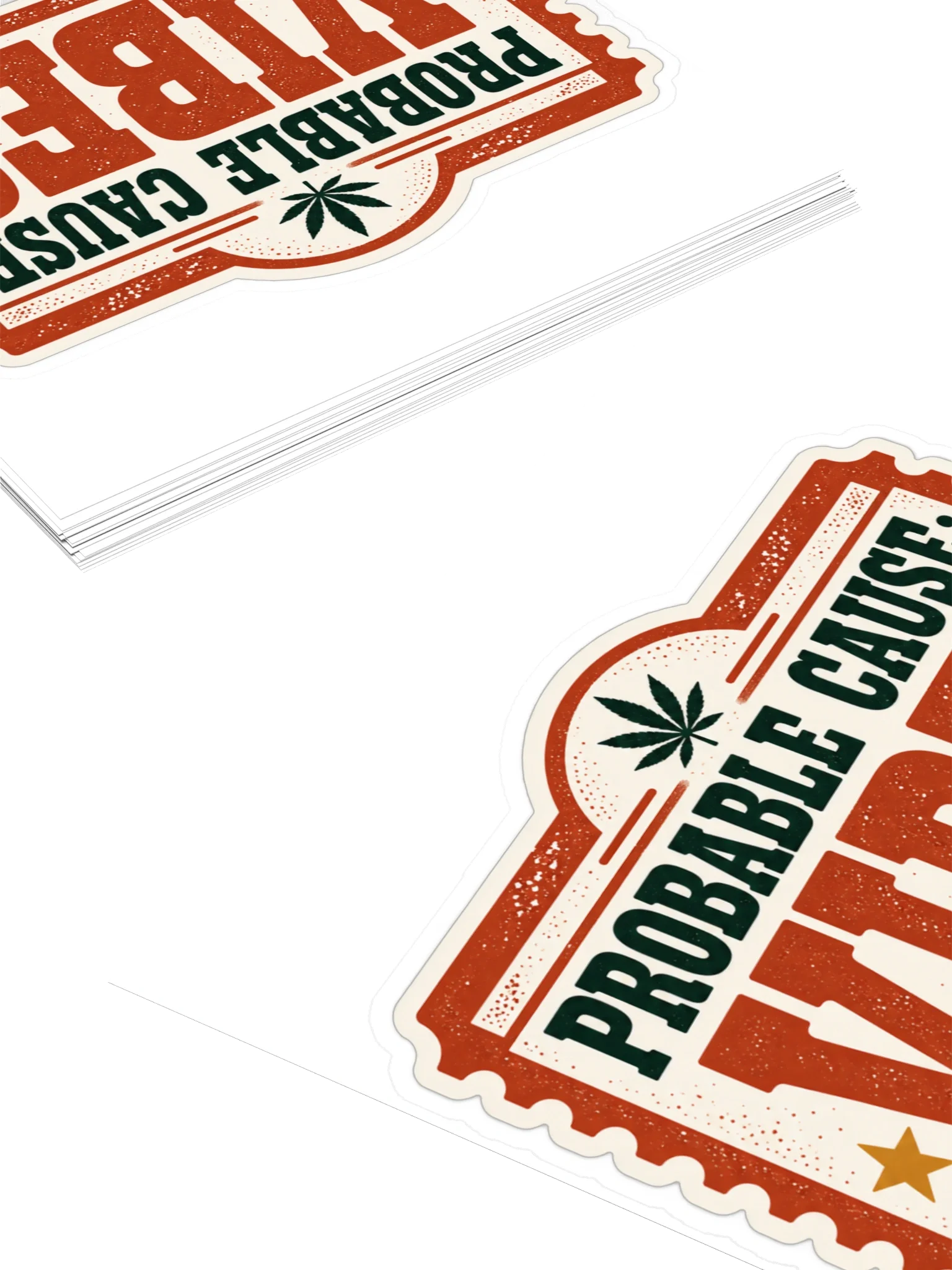 Probable Cause: Vibes Sticker, view 4
