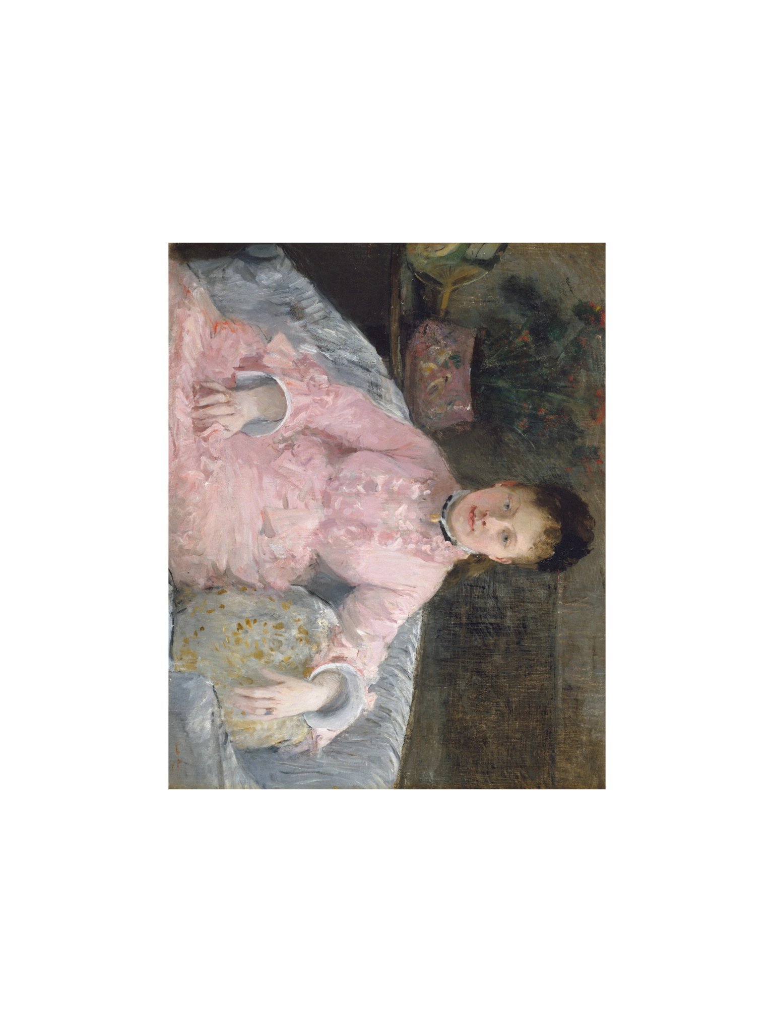 Morisot, The Pink Dress — Fine-Art Poster product image (2)