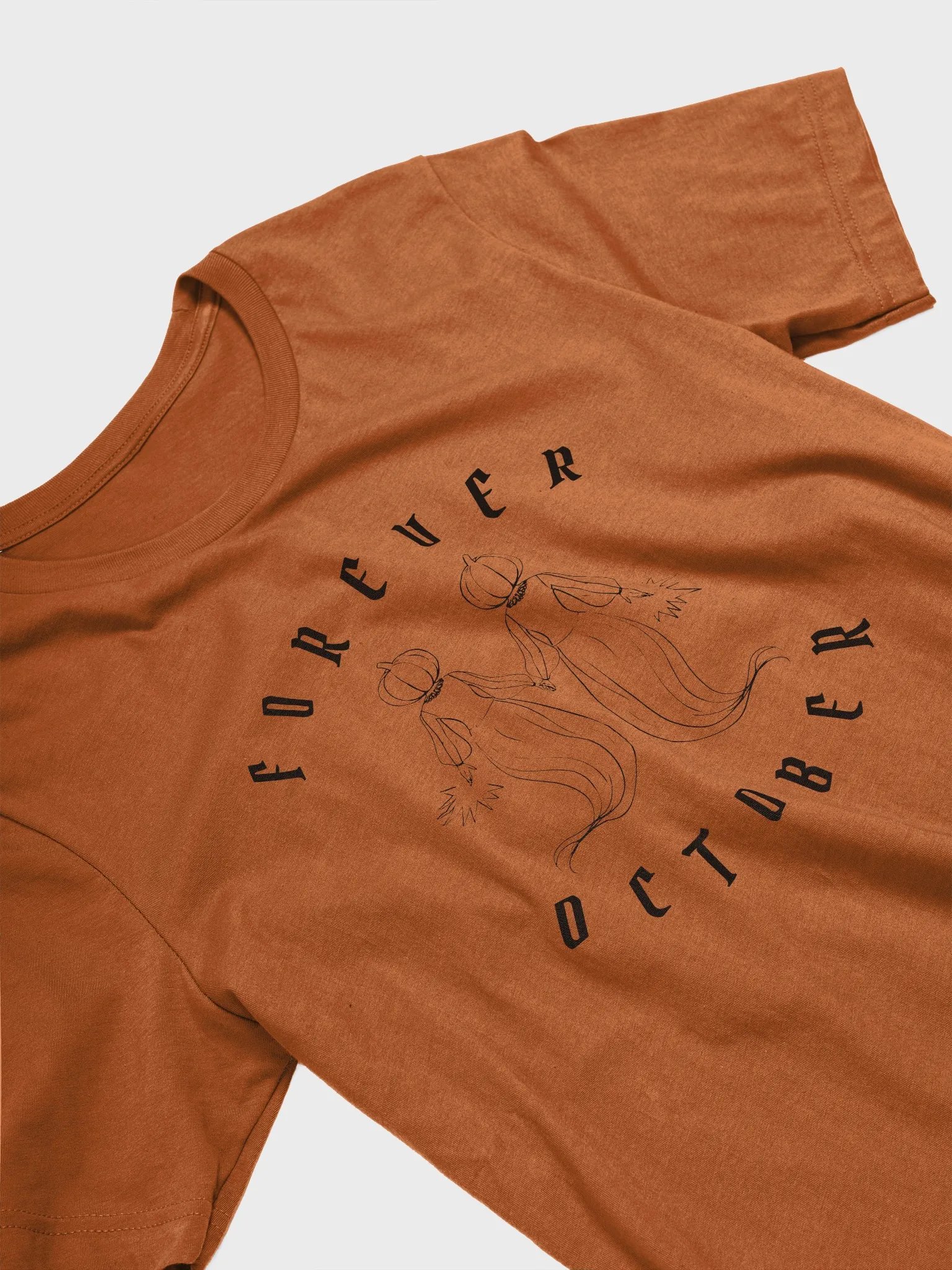 FOREVER OCTOBER TEE (ORANGE) product image (3)