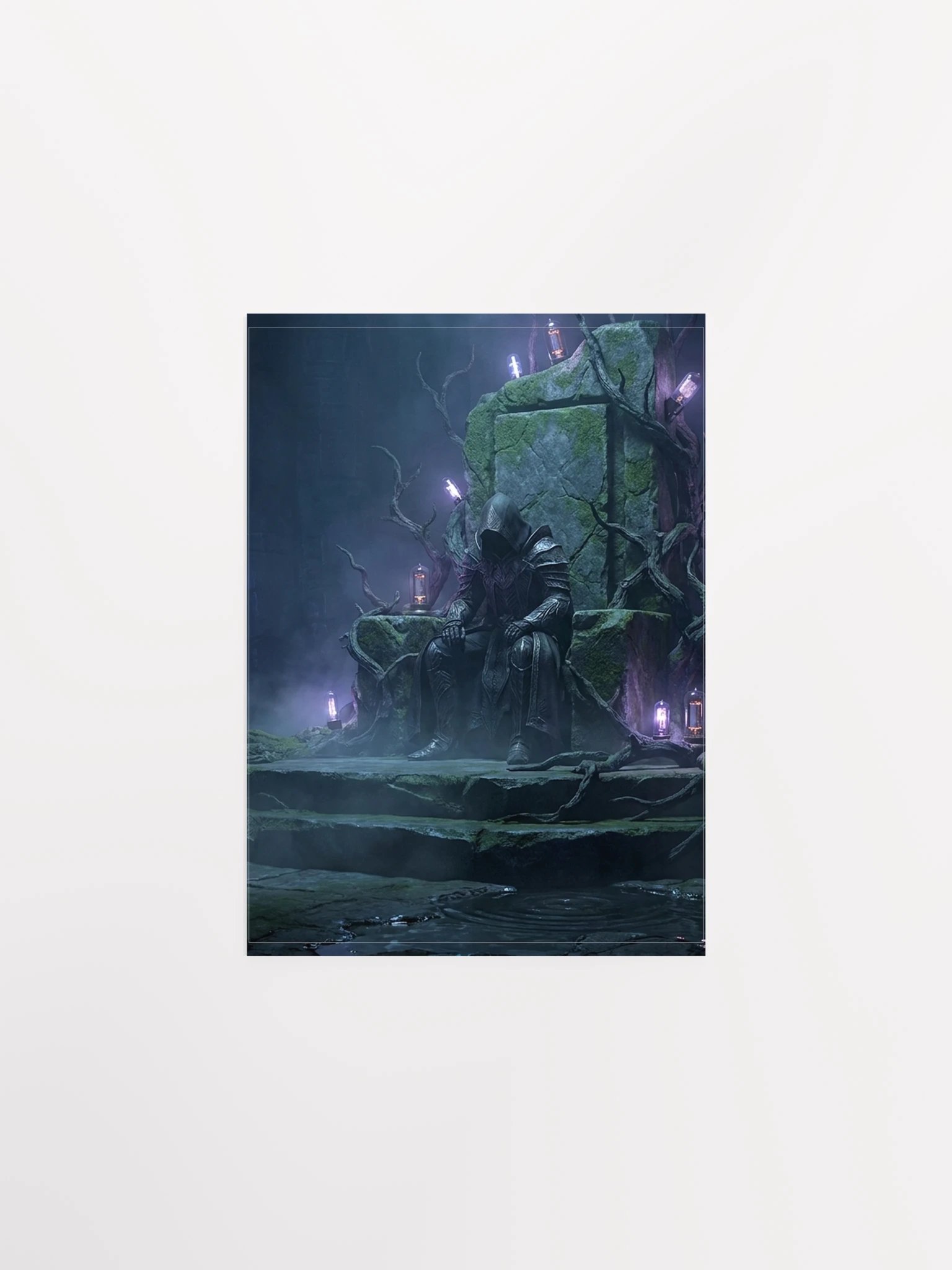 Concrete Kingdom — Neon Megastructure (300 DPI Museum Matte Print) product image (11)