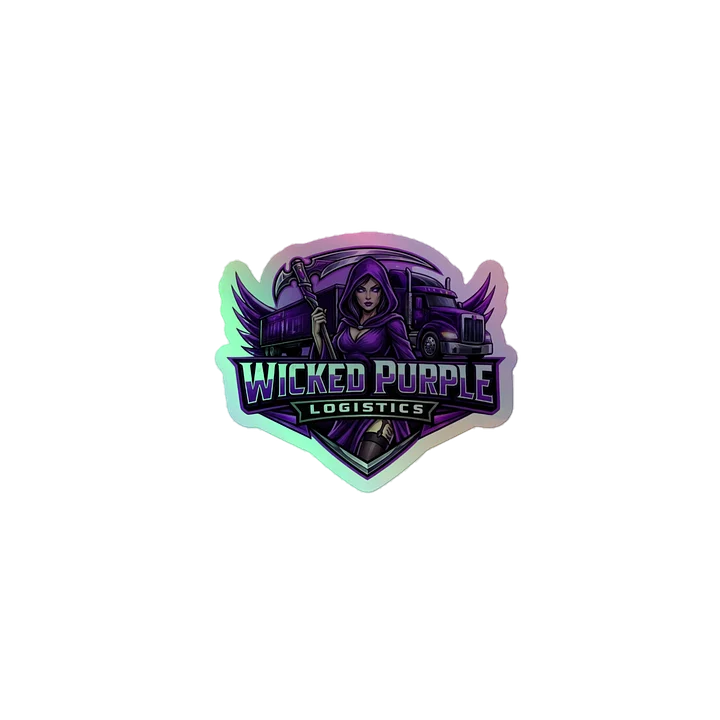 Grim Reaper's Ride Holographic Sticker Sheet product image (1)