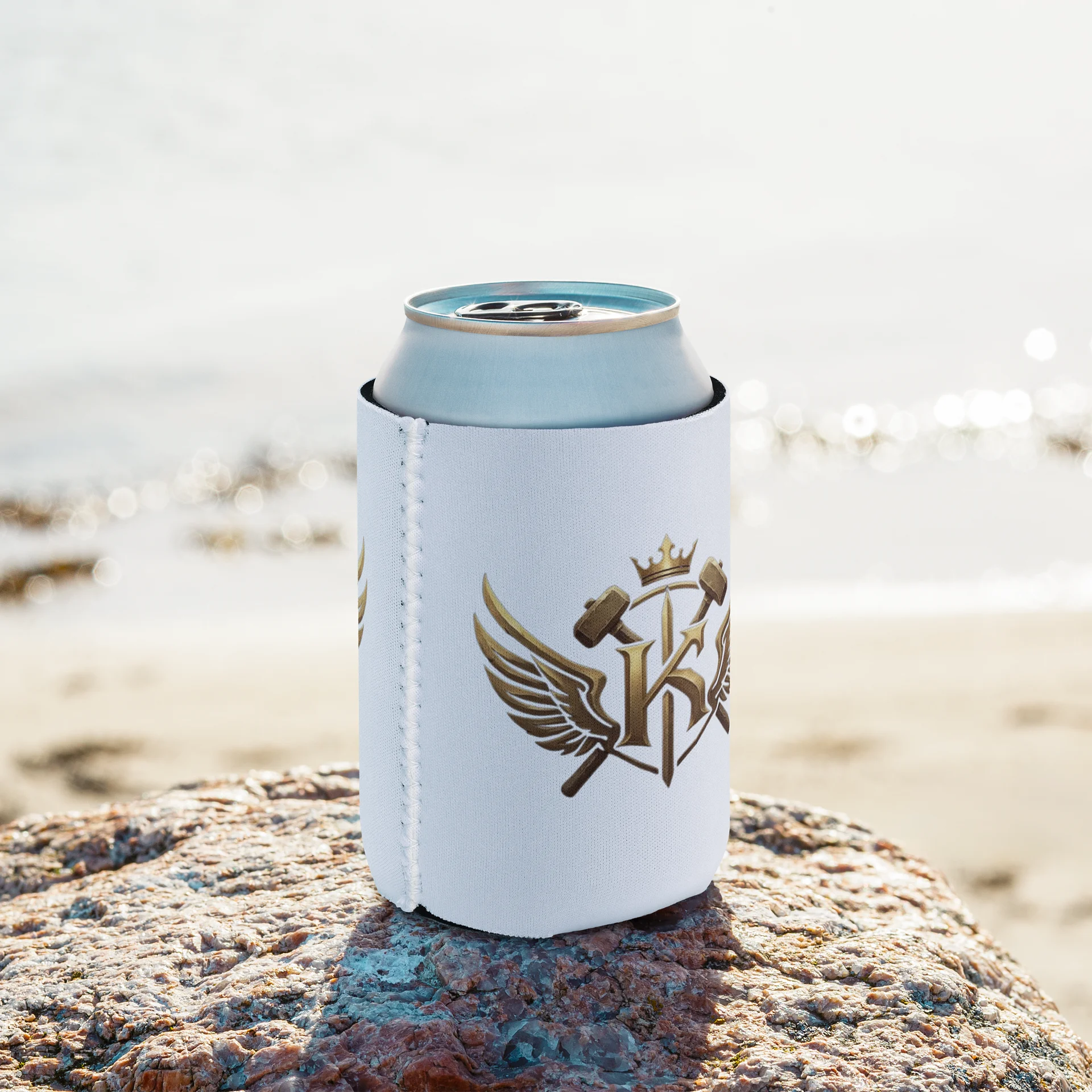 Winged Crest King Can Cooler product image (9)