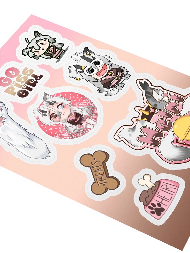Heiri Sticker Sheet 1 product image (2)