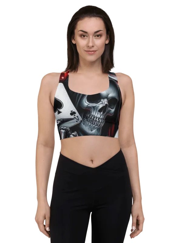 Grim Reaper's Game of Fate Sports Bra product image (1)