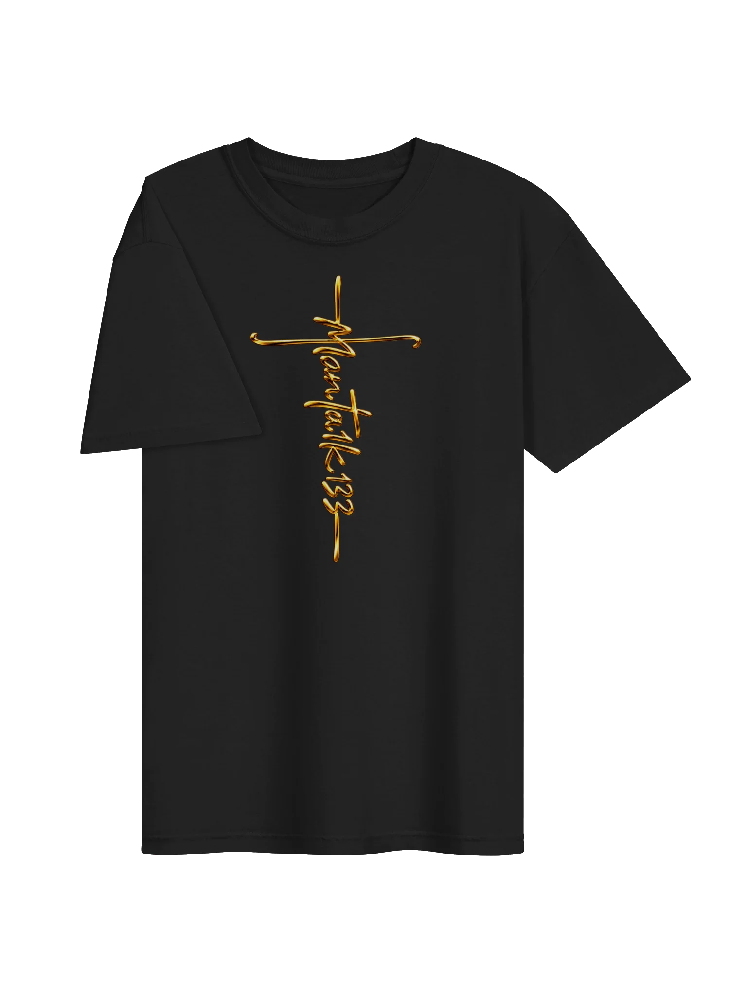 Man Ta1k 133 Signature Cross T-Shirt — Faith. Brotherhood. Purpose. product image (23)