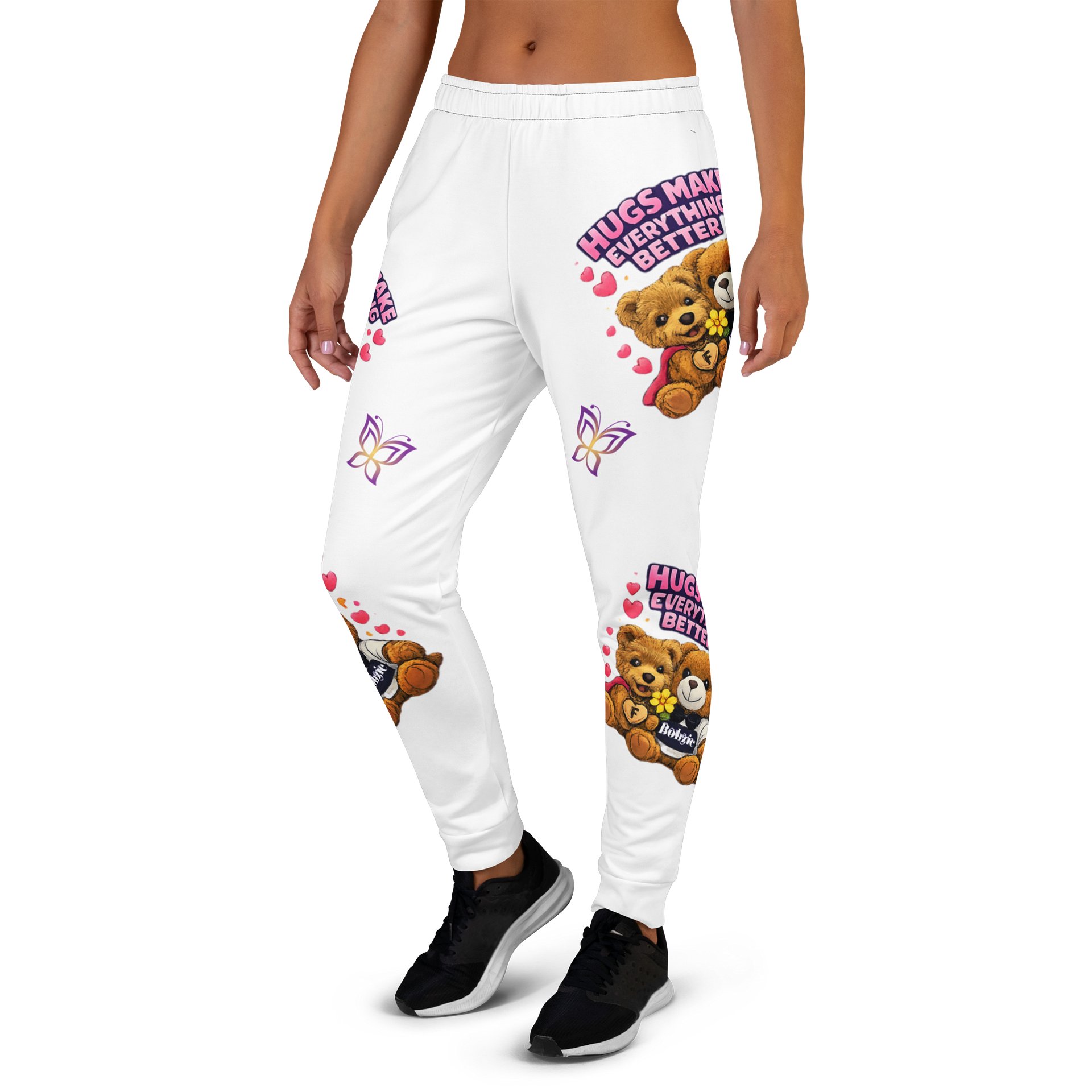 Premium Women’s Joggers – Fayzie & Bobzie Signature Print by FayzieBobs product image (3)