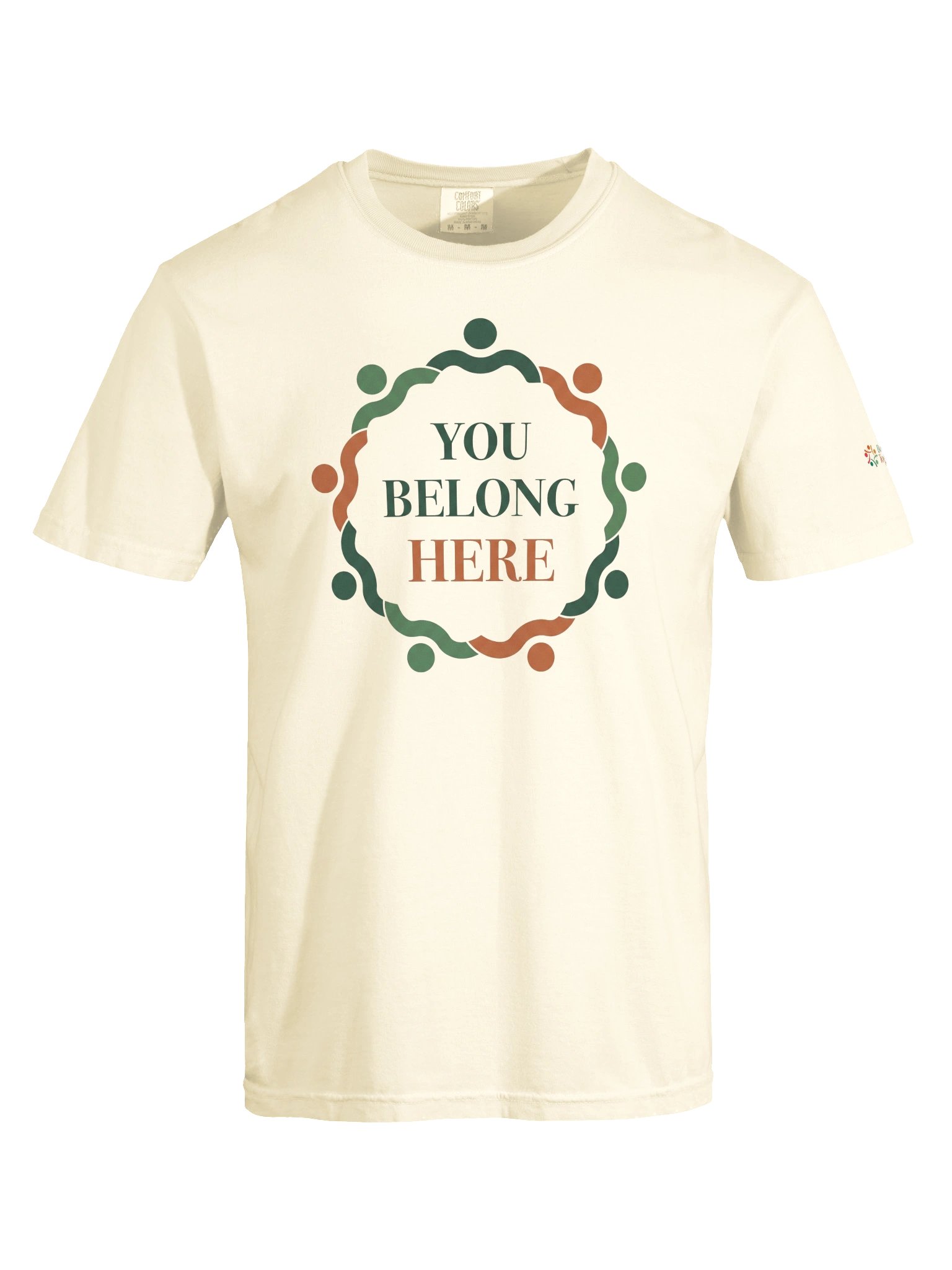 You Belong Here — Front Print Heavyweight Tee product image (5)