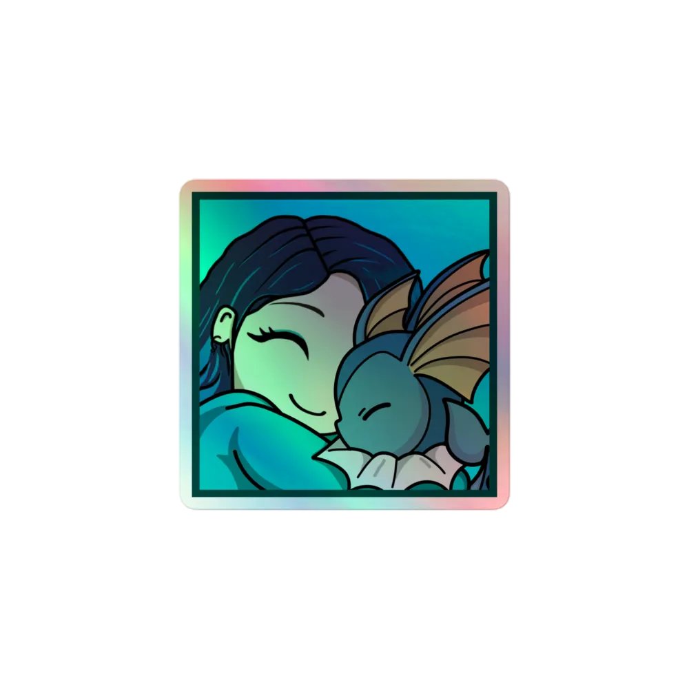 Light Hug Holo Sticker product image (1)