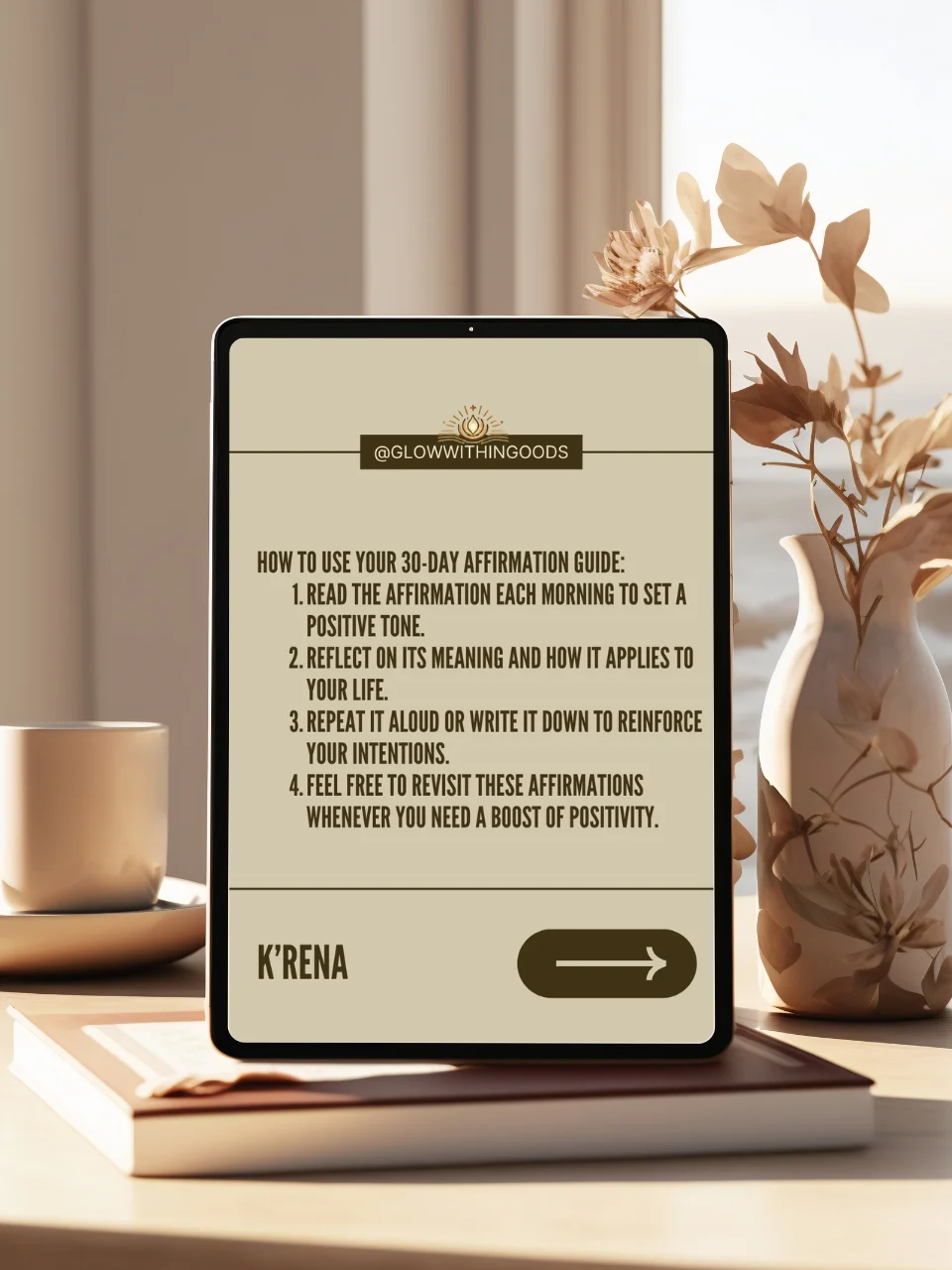 30-Day Affirmation Guide product image (3)