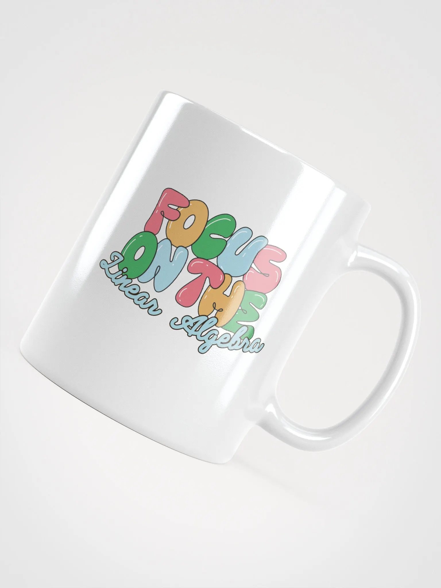 Focus on the Linear Algebra Mug product image (4)