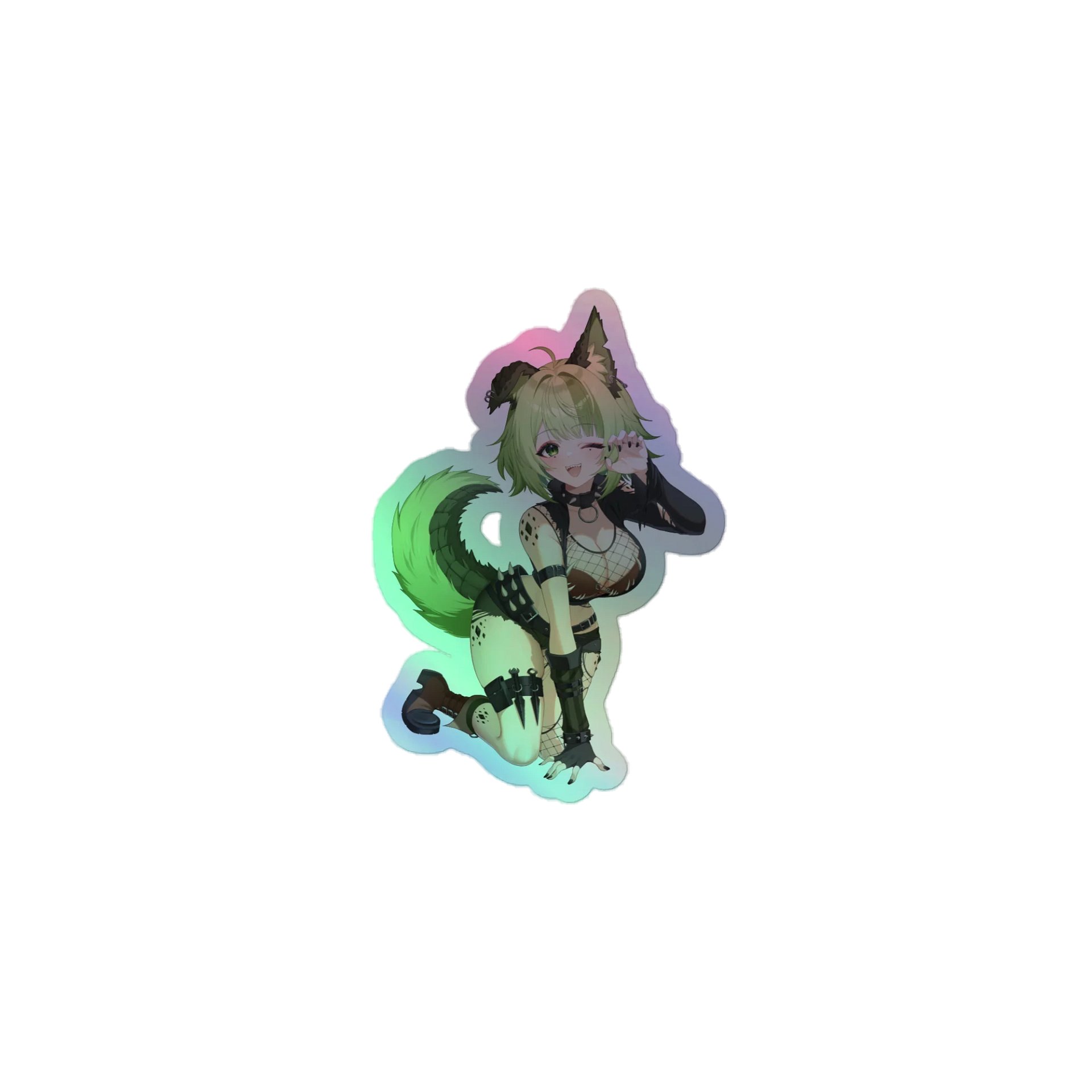 Swamp Puppy Holographic Sticker product image (1)