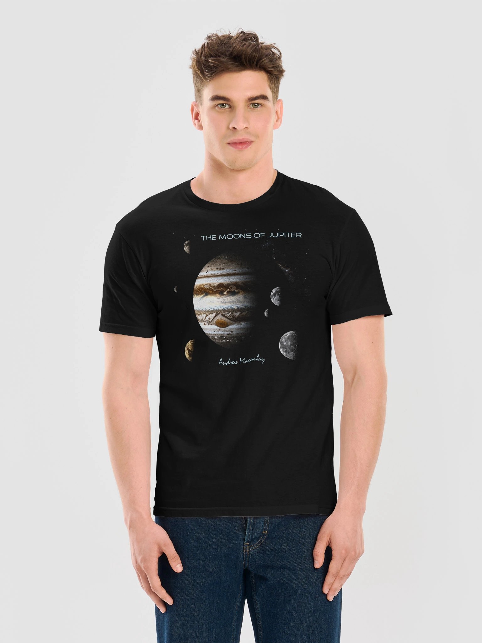 The Moons of Jupiter Unisex Softstyle T-Shirt product image (11)