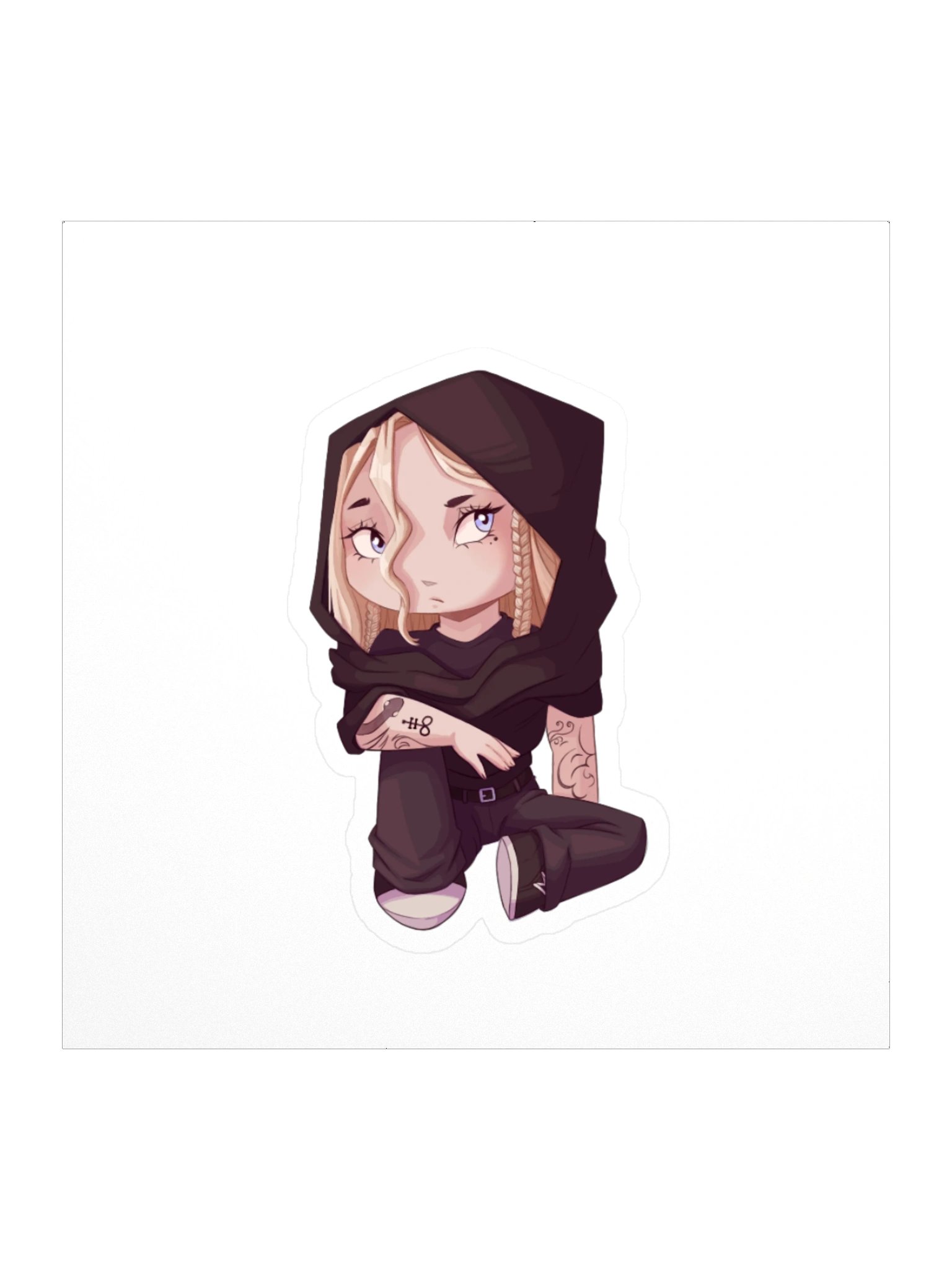 Chibi Crowe Sticker product image (1)