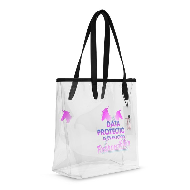 Data Protection clear tote product image (1)