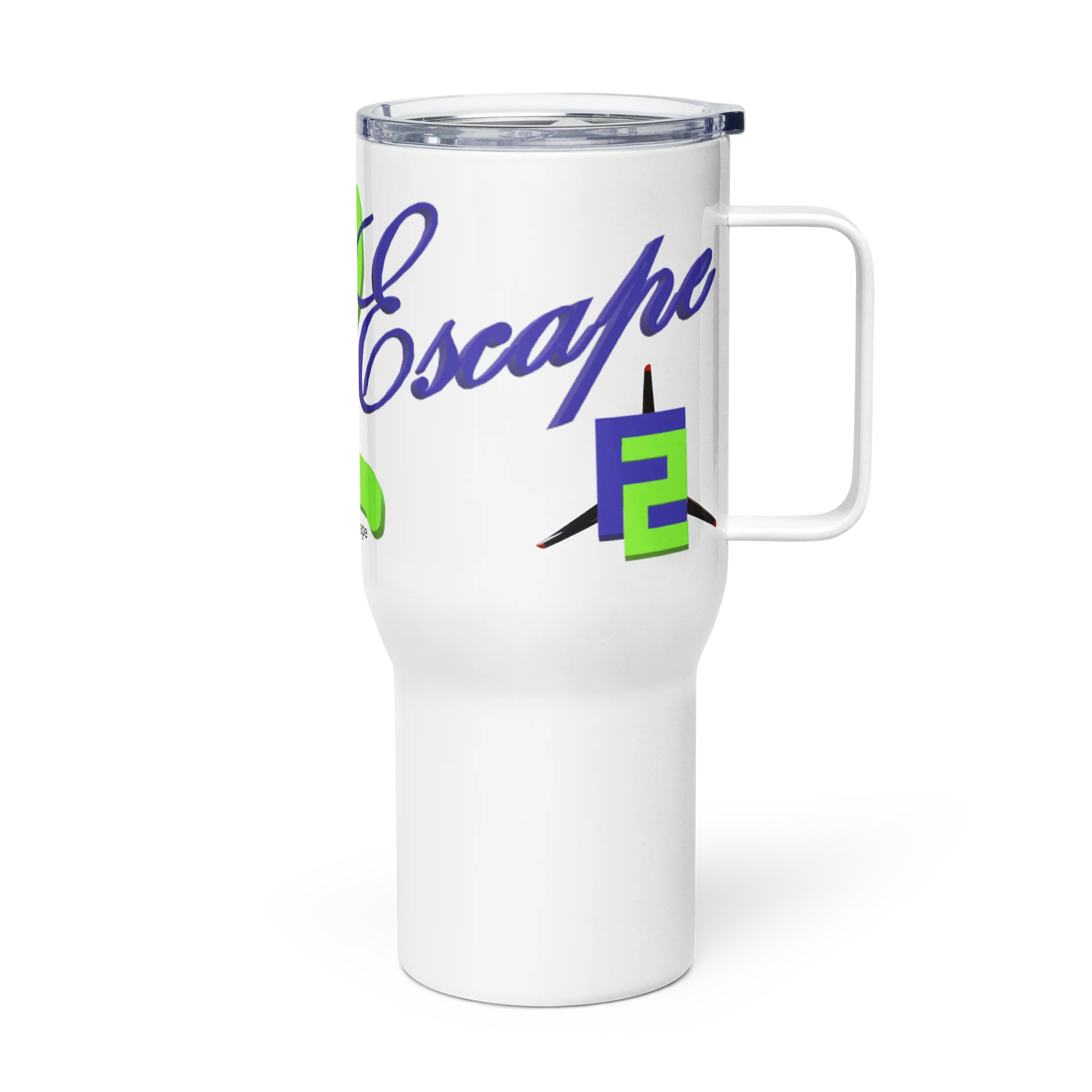 Script travel mug (2 sizes) product image (3)