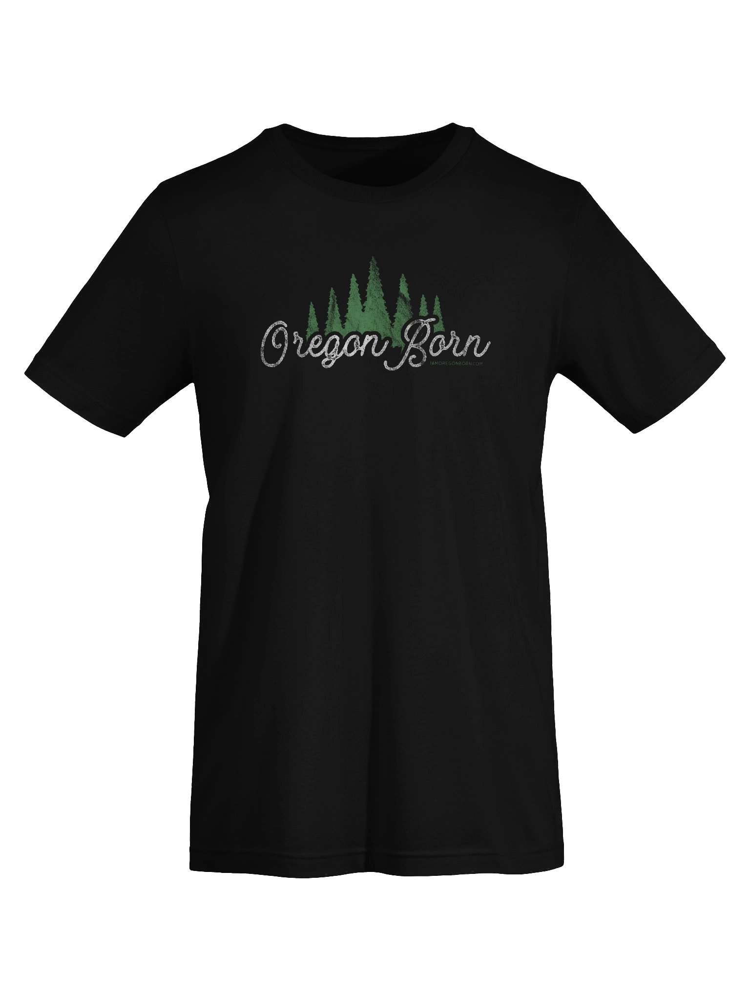 Oregon Born with Trees T-Shirt product image (4)