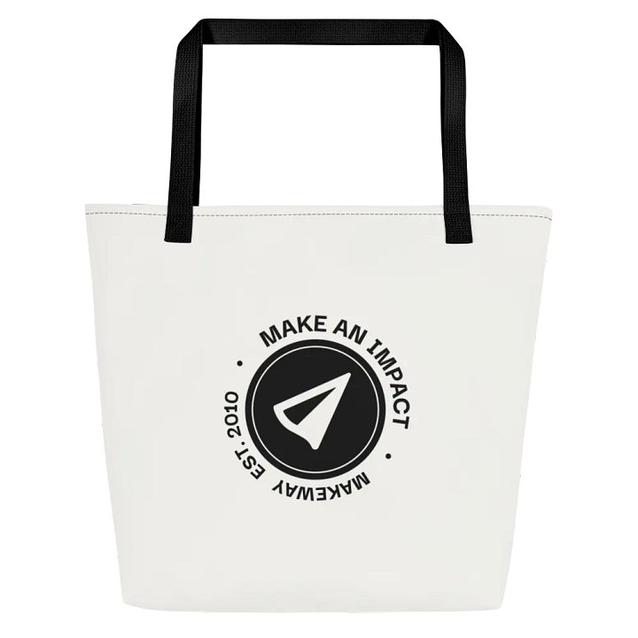 Impact Tote: White product image (2)