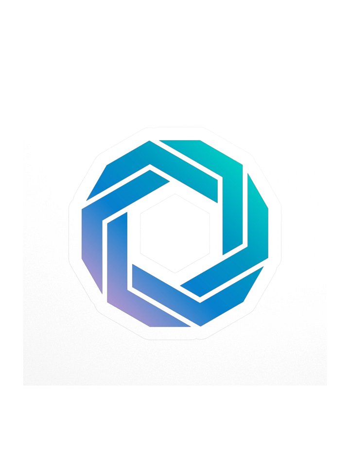 White Sticker - Opal DEX logo product image (1)