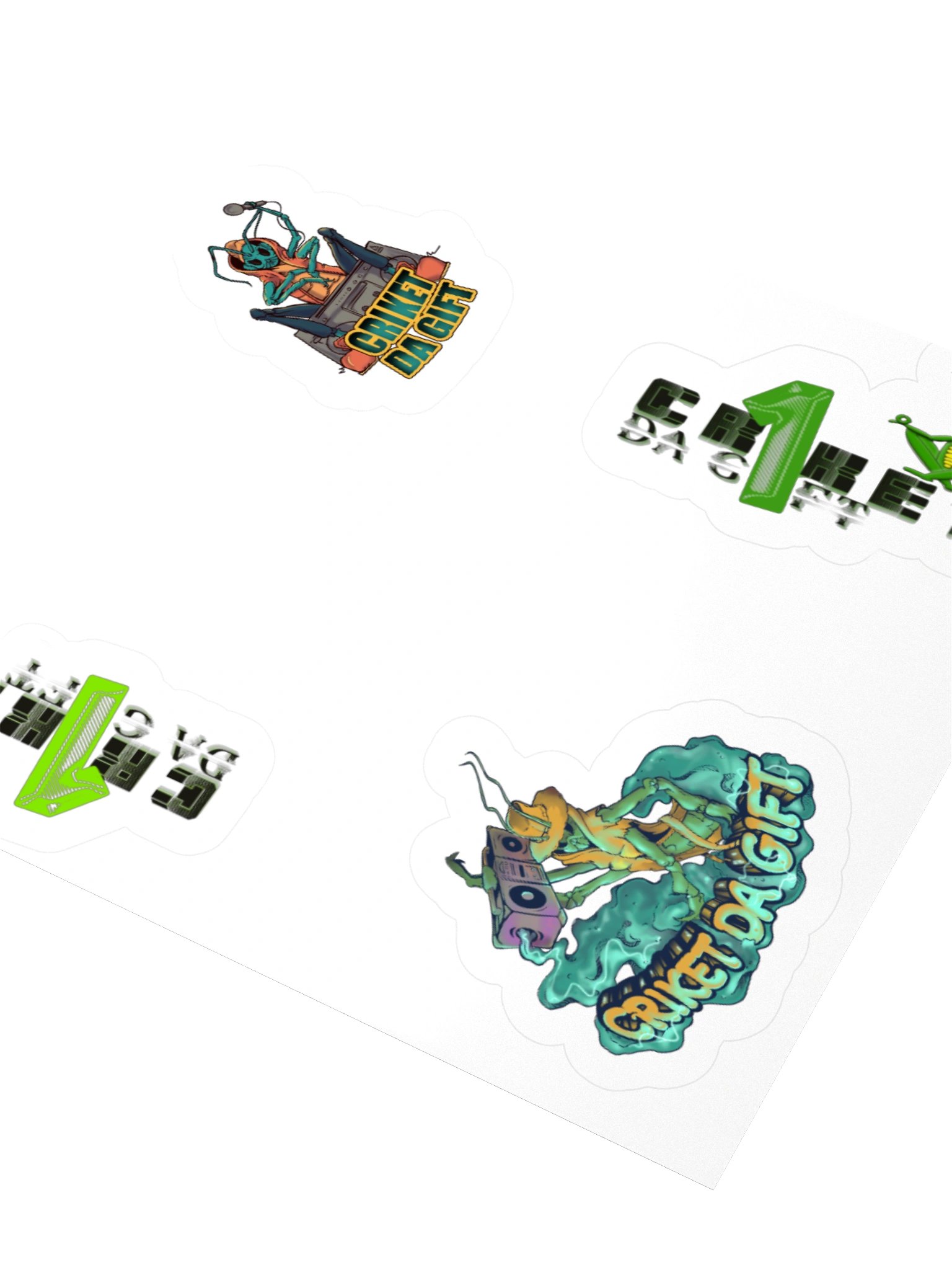 Criket Da Gift Kiss-Cut Sticker Pack product image (3)