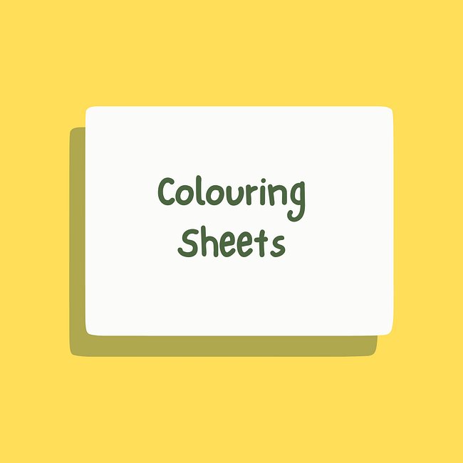 Colouring Sheets