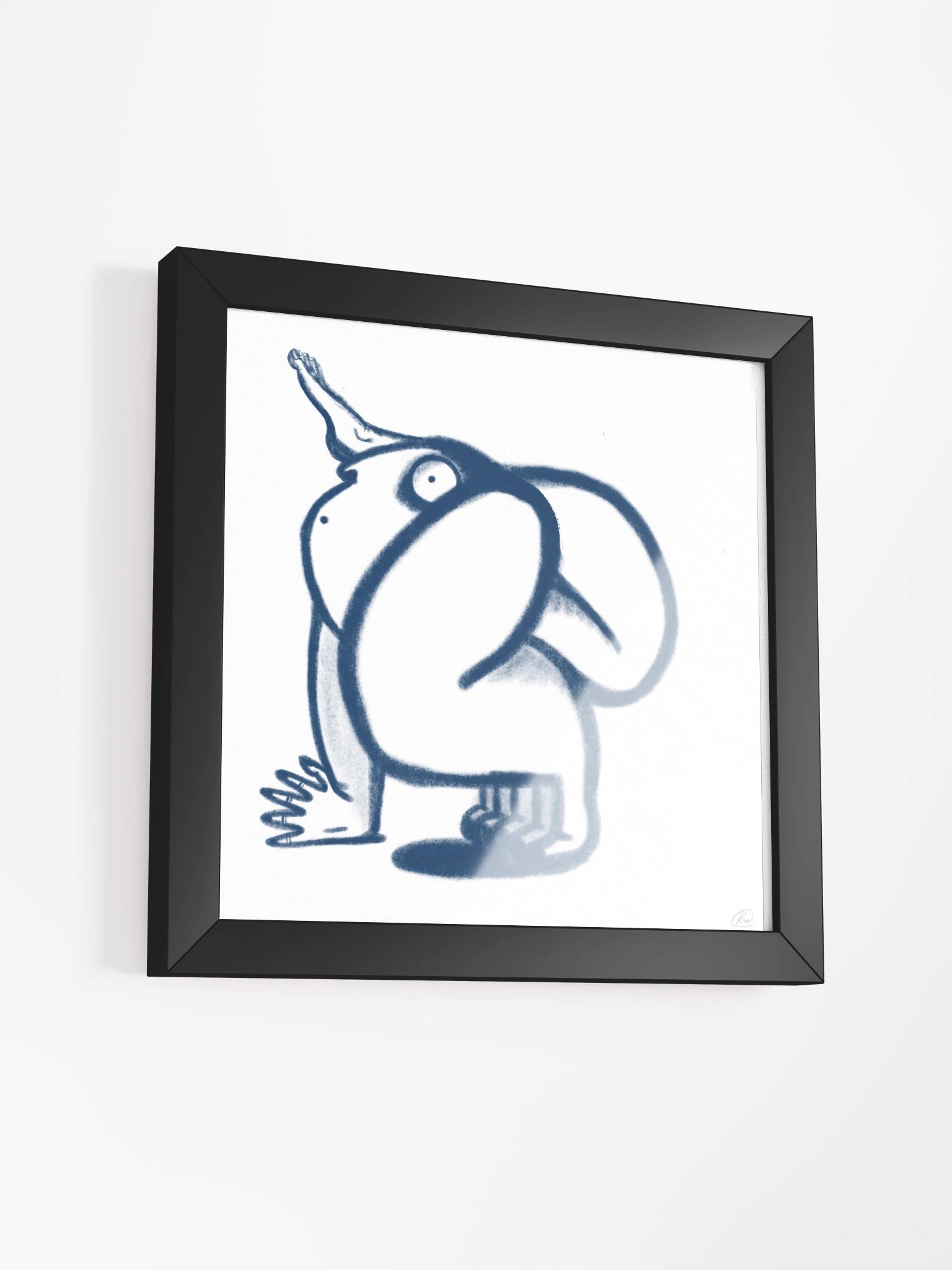 Yoga class (Framed Print) product image (4)