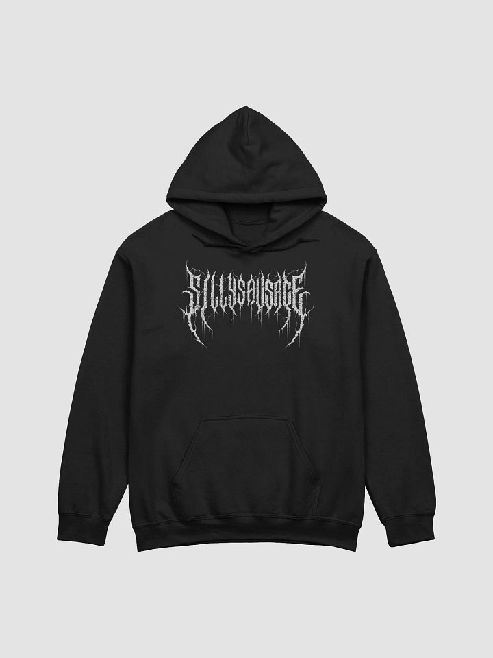 Sillysau5age Deathmetal Hoodie (White) product image (1)